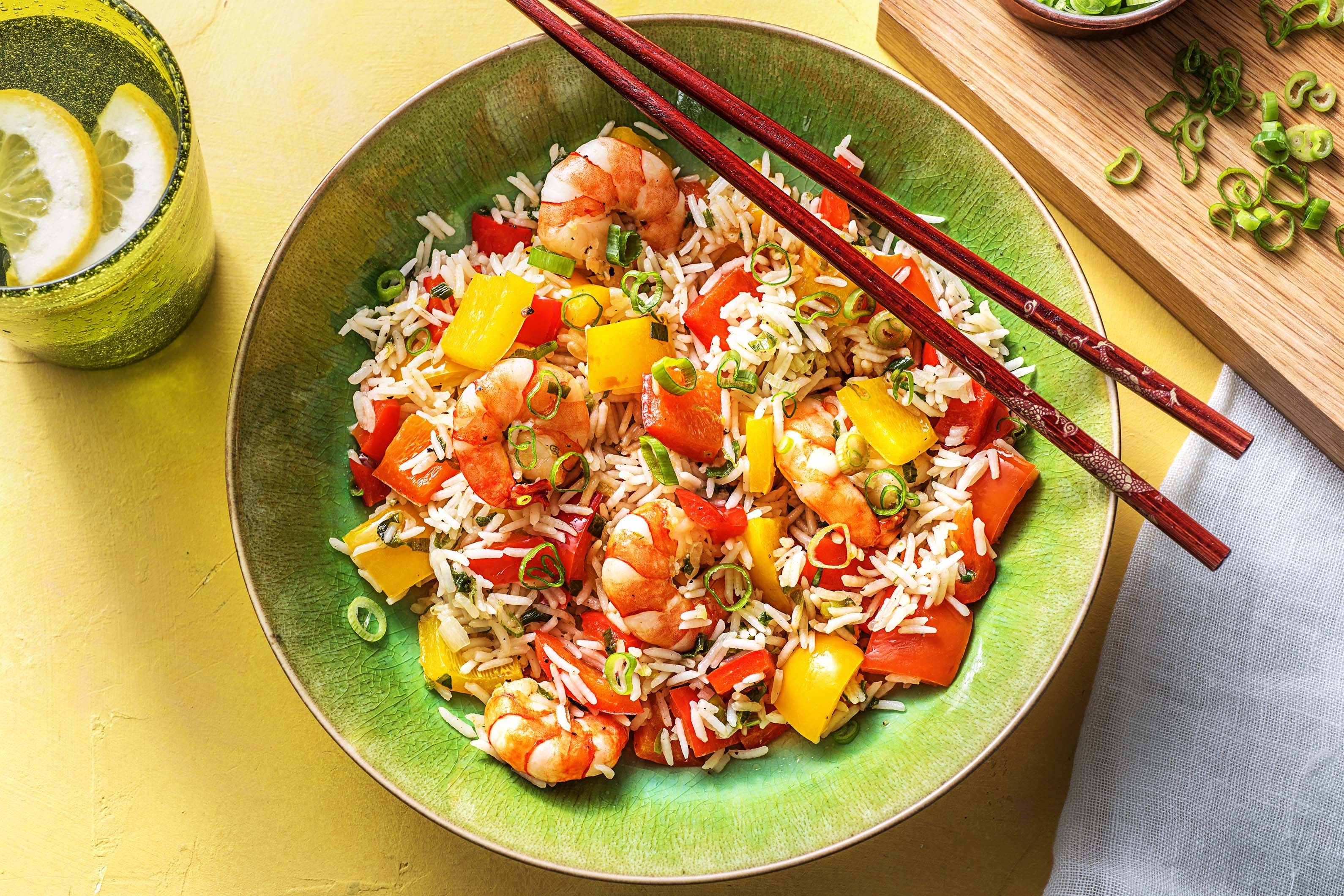 King Prawn Rice Bowl