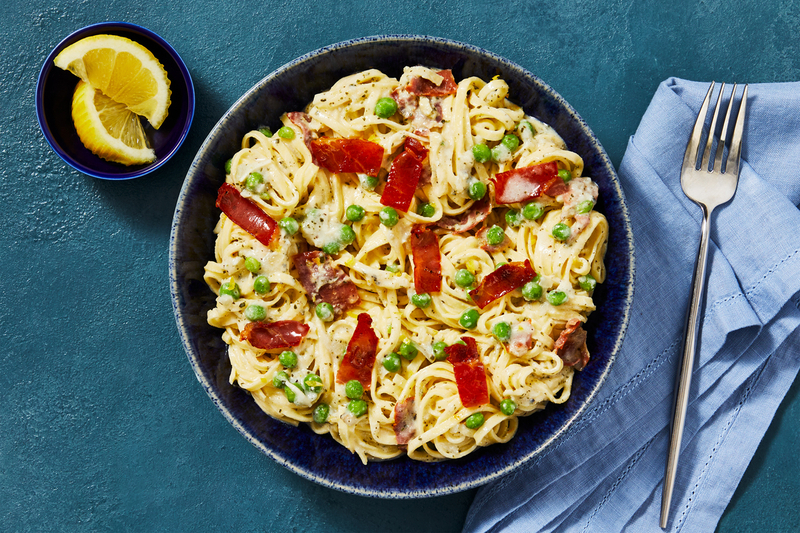 Pesto-Ricotta Linguine