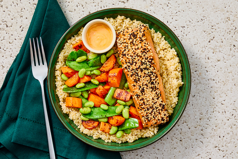 Nutritionist's Pick: Sesame-Crusted Salmon