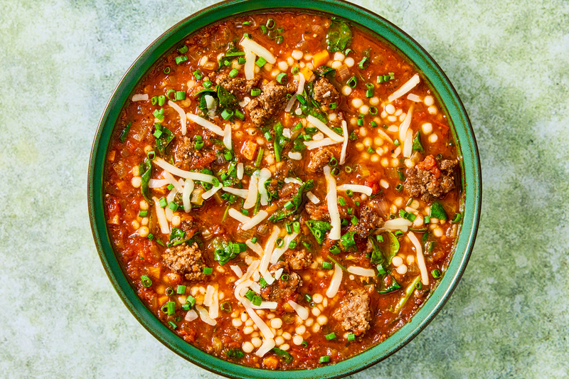 Cheesy Turkey and Veggie Soup