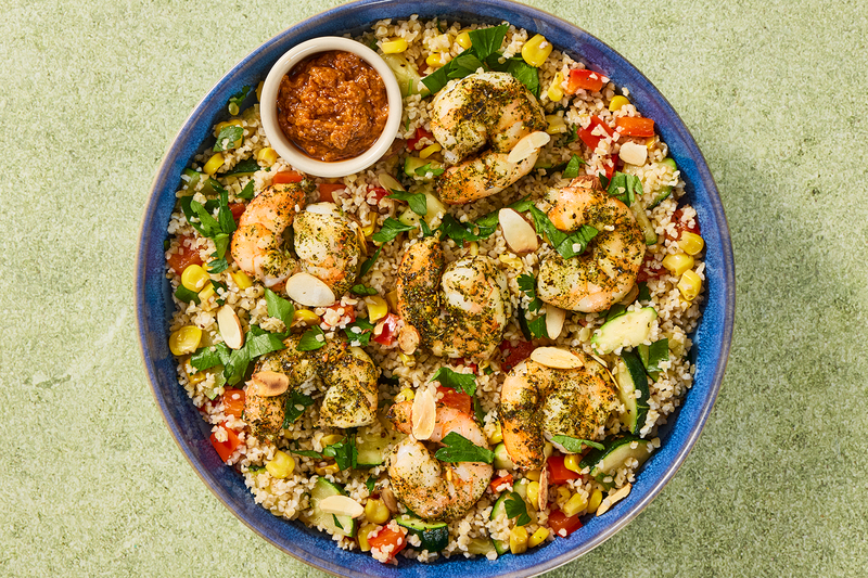 Sun-Dried Tomato Pesto Shrimp 