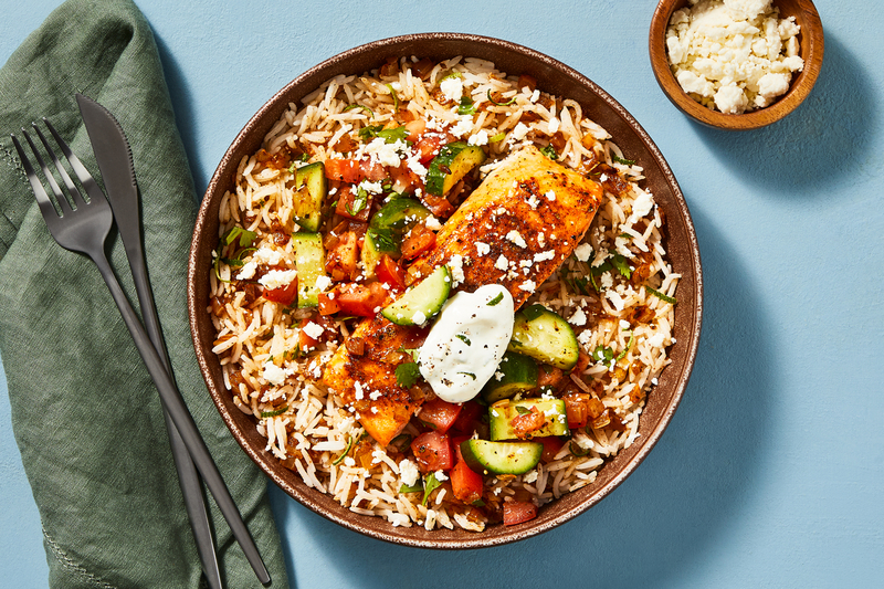 Mexican-Style Tilapia and Rice Bowls
