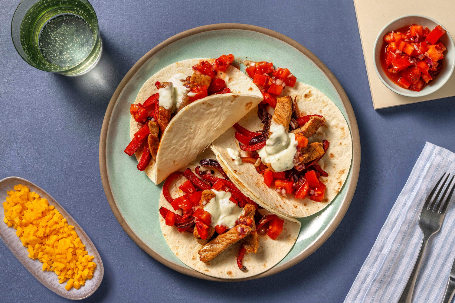 Sizzling Pork Fajitas