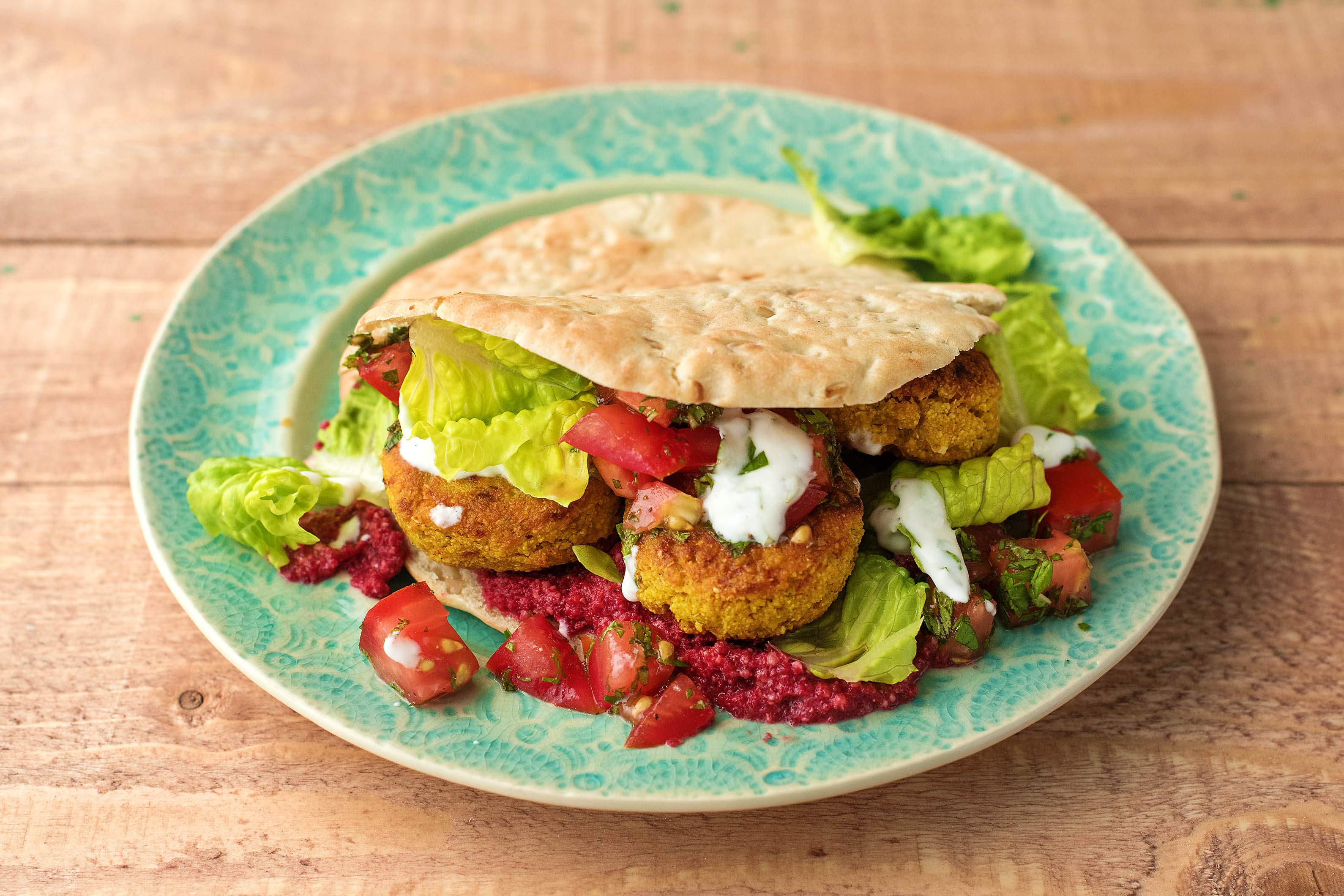 Falafel Pita Pockets