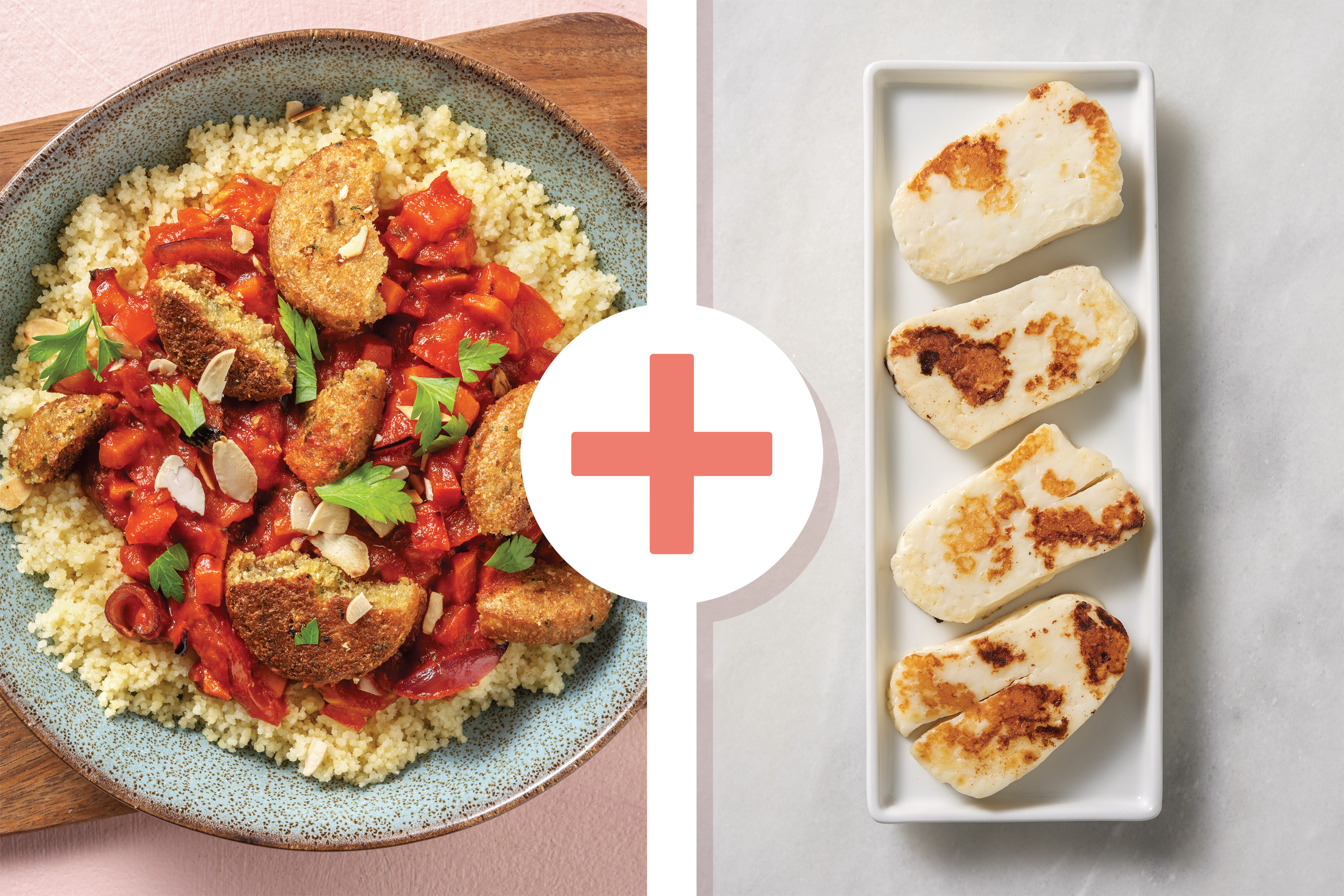 Falafel & Haloumi Ratatouille
