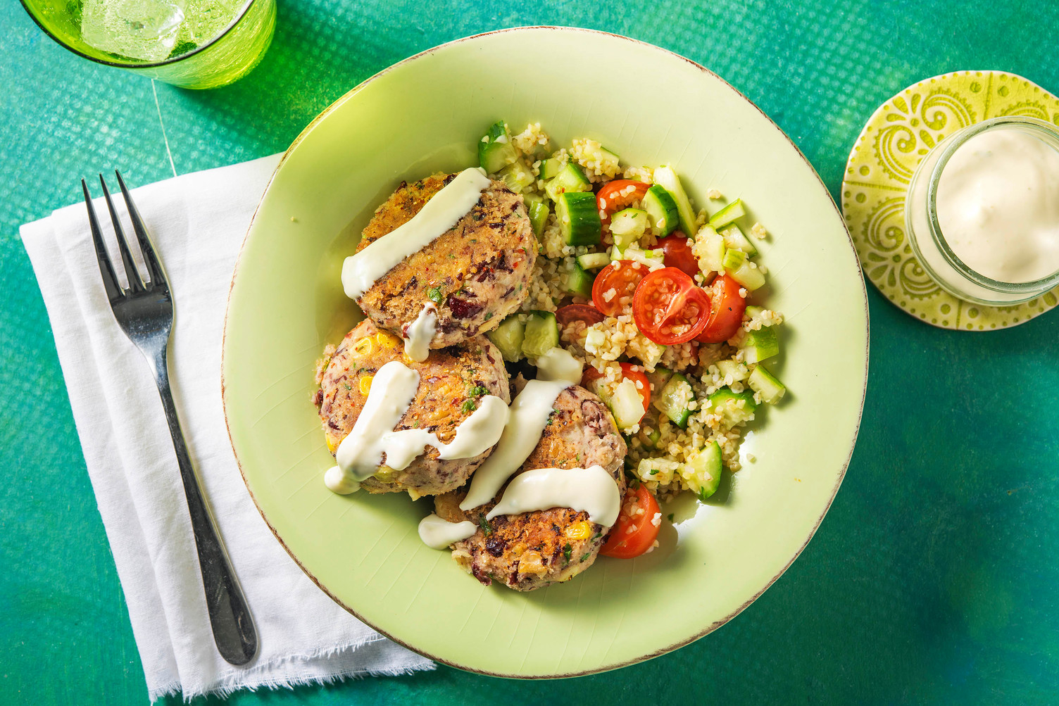 Mixed Bean Falafel