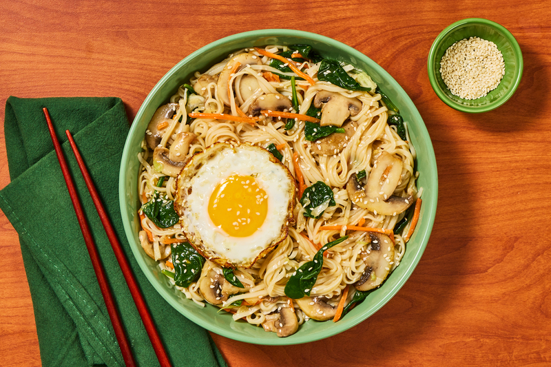 SuperQuick Veggie-and-Egg Stir-Fry