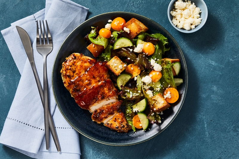 Apricot-Glazed Bacon-Wrapped Chicken