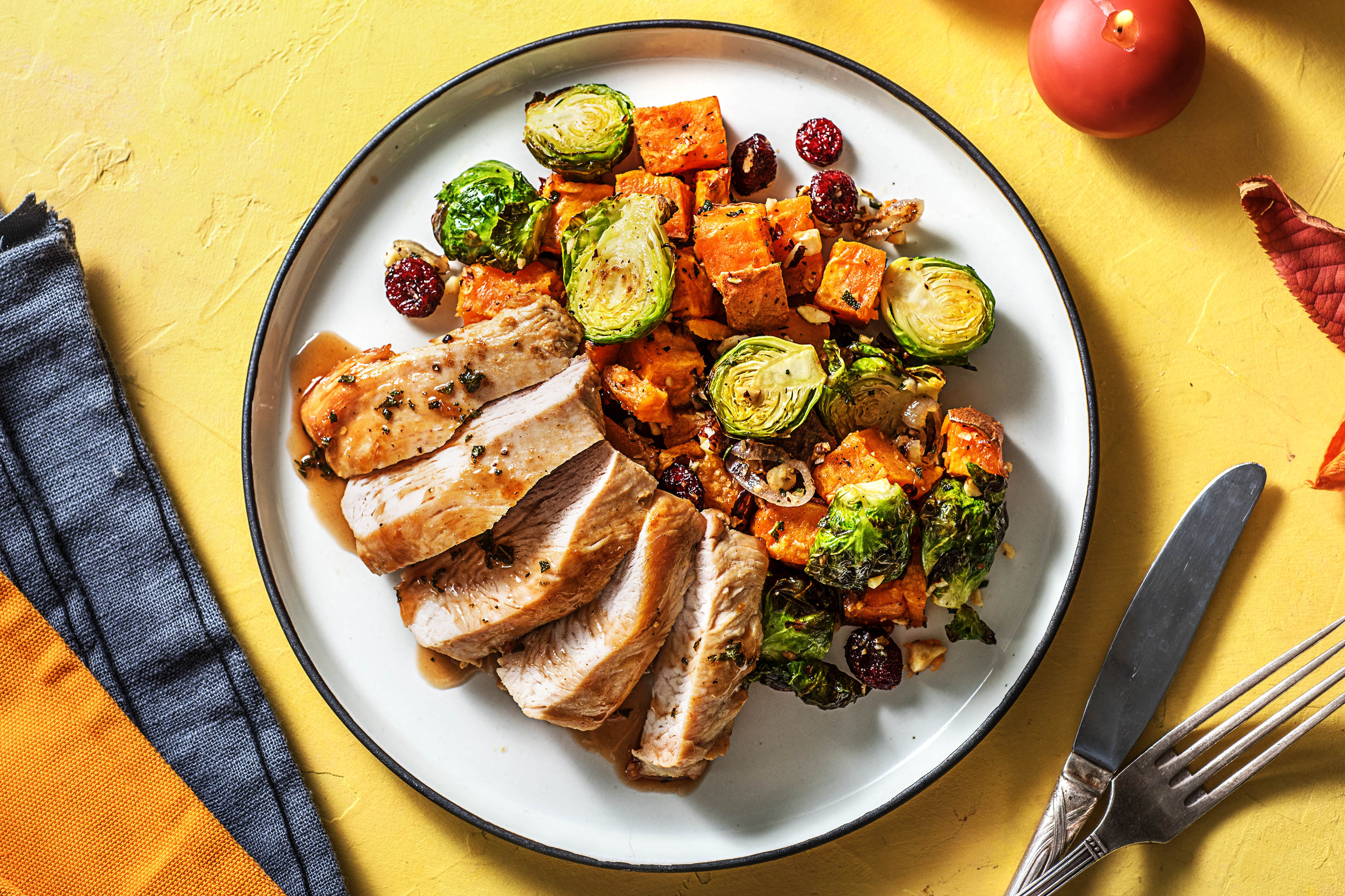 Festive Pan-Fried Turkey