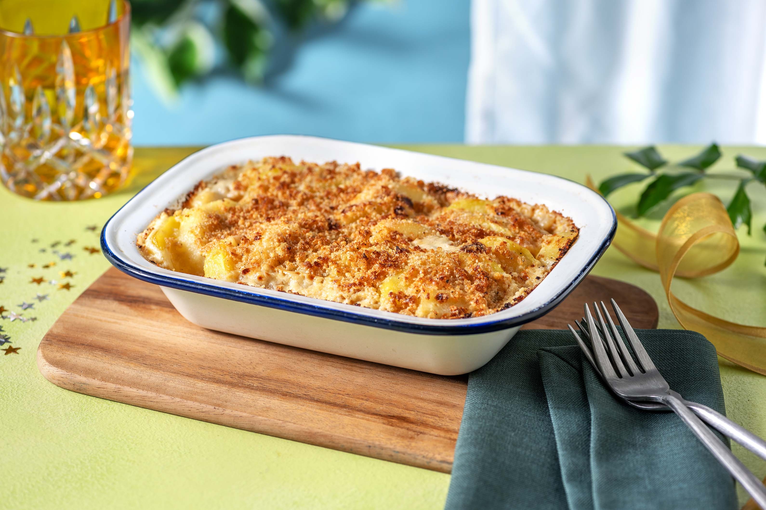 Festive Potato and Parsnip Dauphinoise