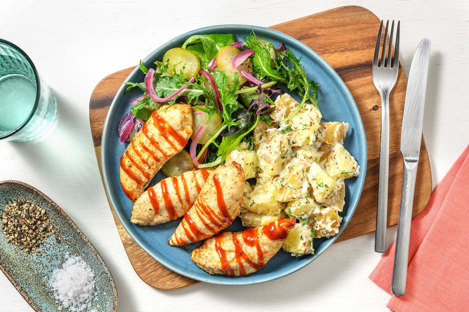 Filets de poulet assaisonnés