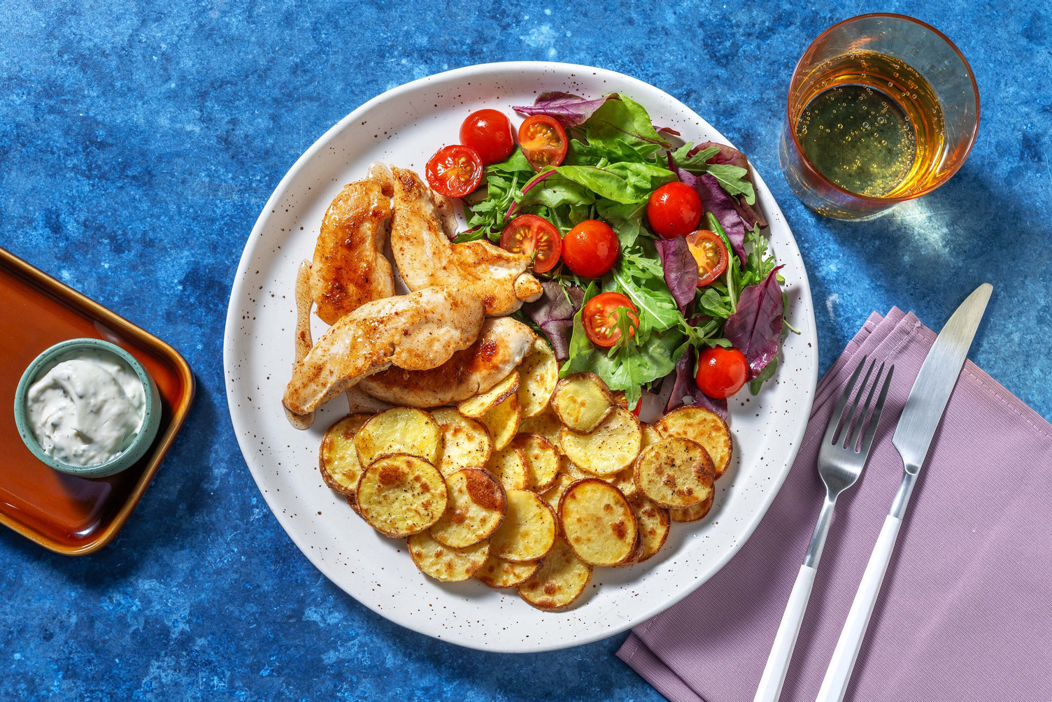 Filets de poulet épicés au miel