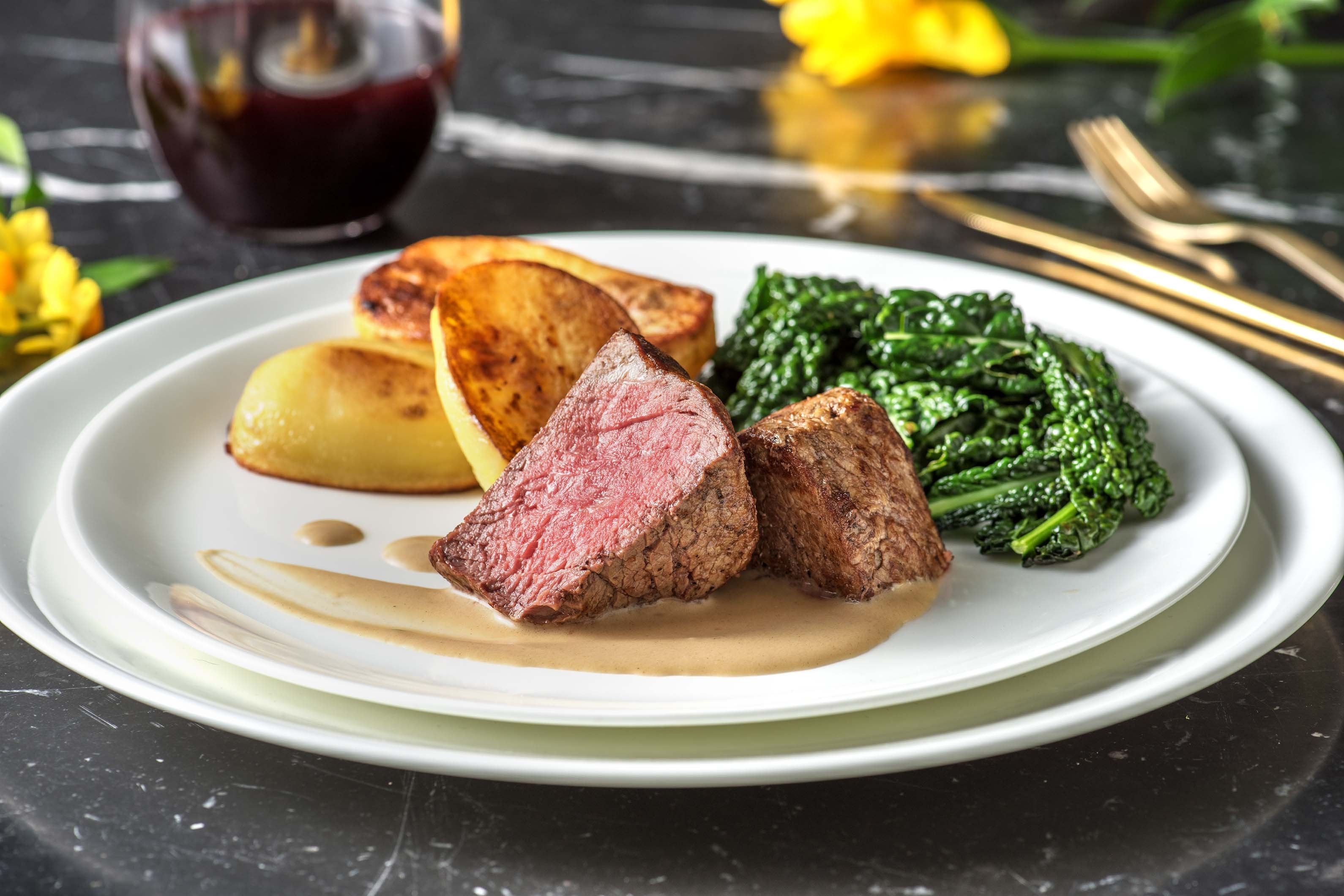 Pan Fried Fillet Steak