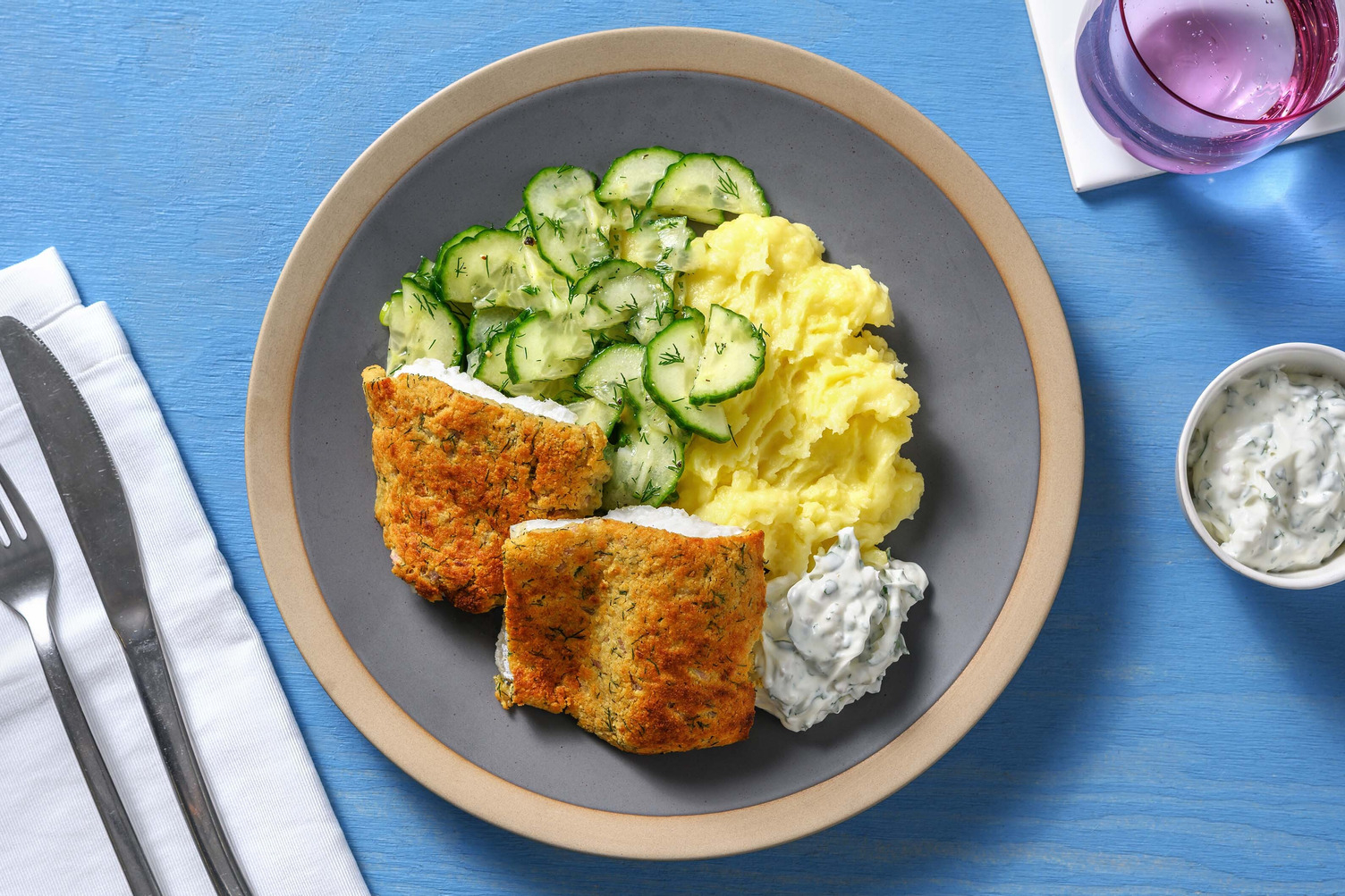 Fischfilet nach Art Bordelaise