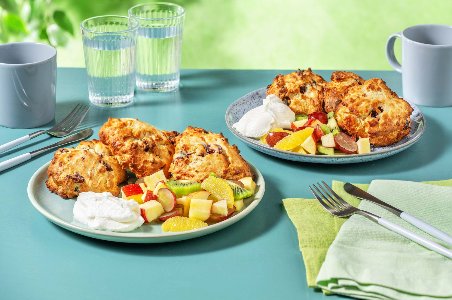 Fluffy Cranberry-Orange Muffin Tops