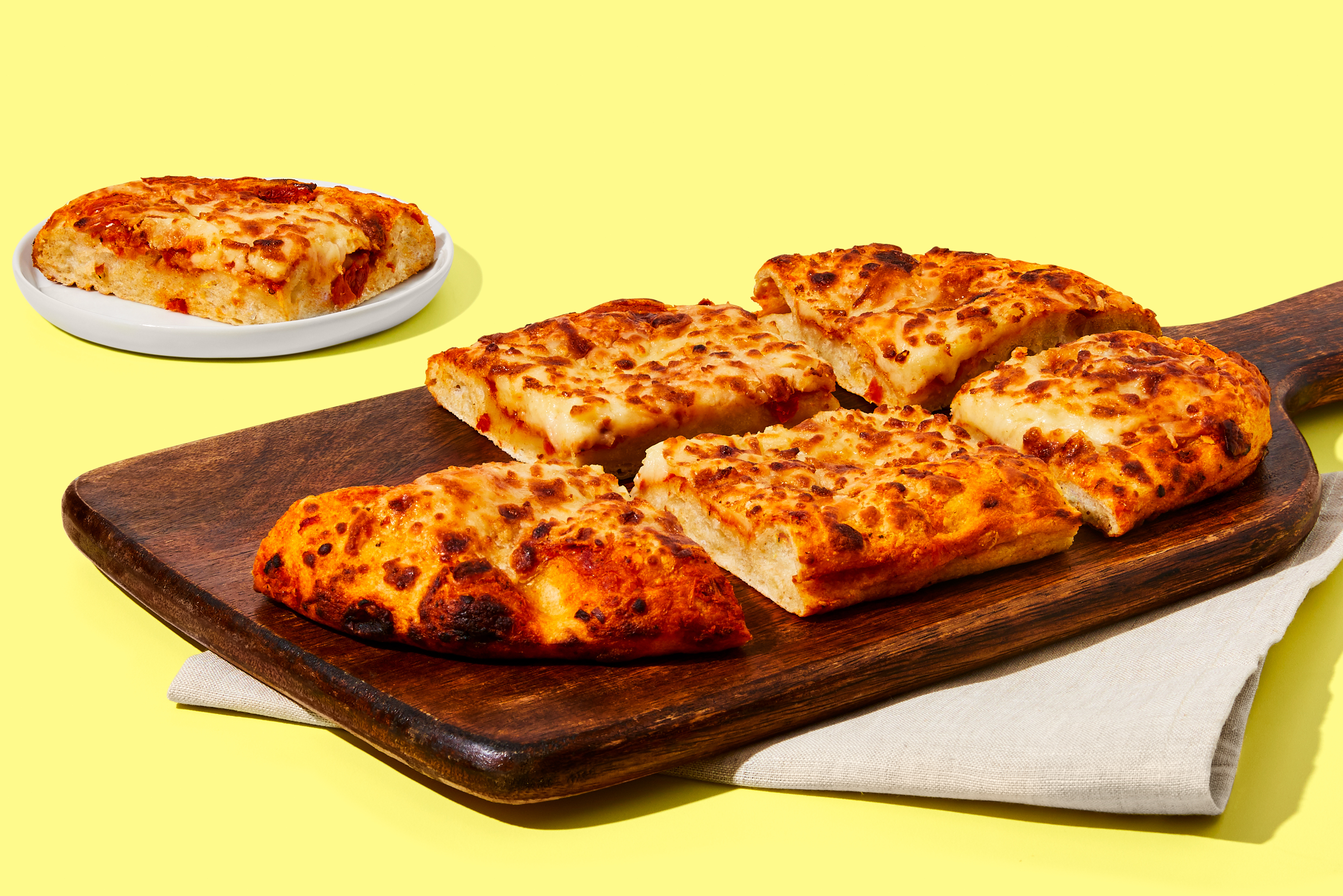 Four Cheese Focaccia Flatbread