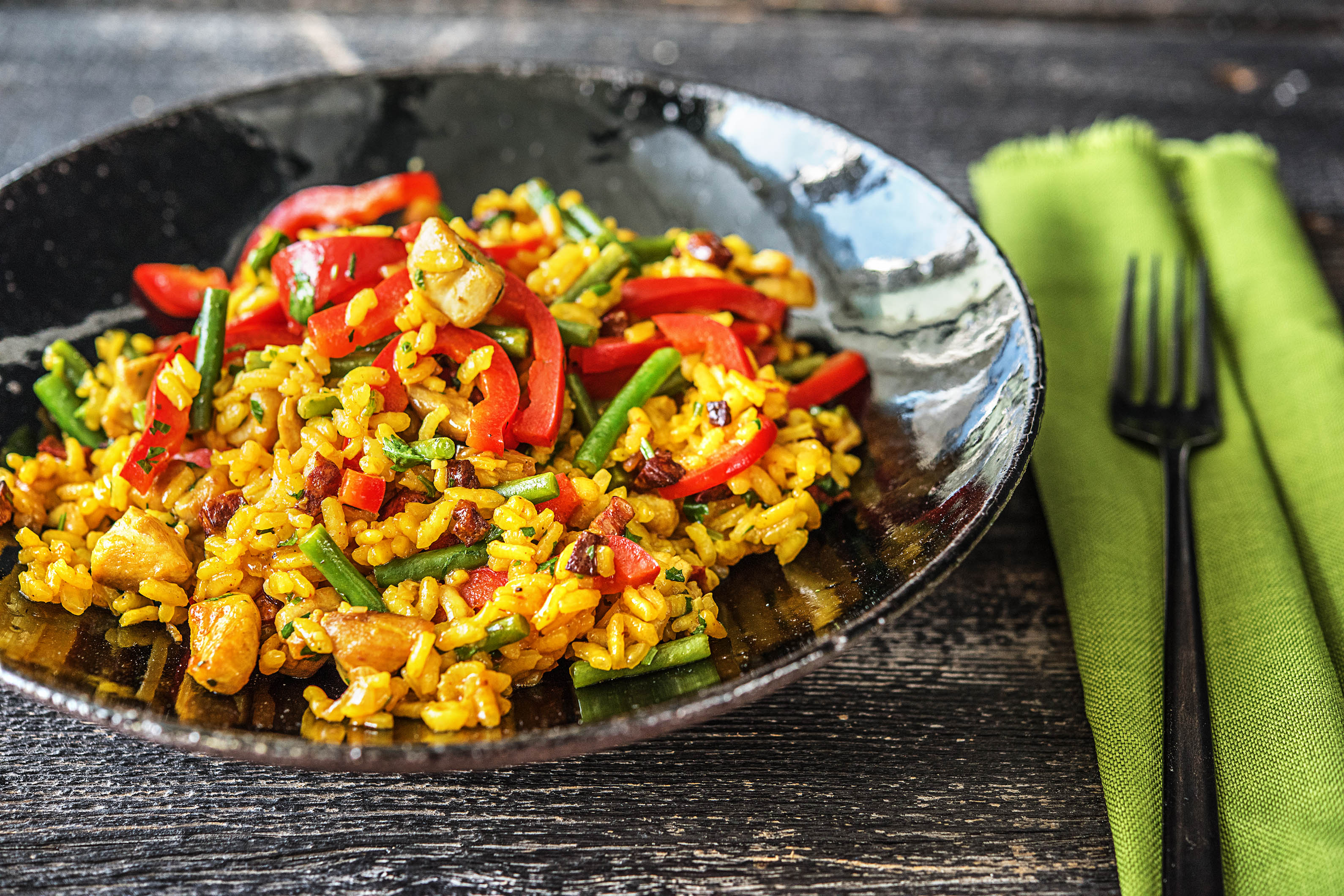 Chicken & Chorizo Rice