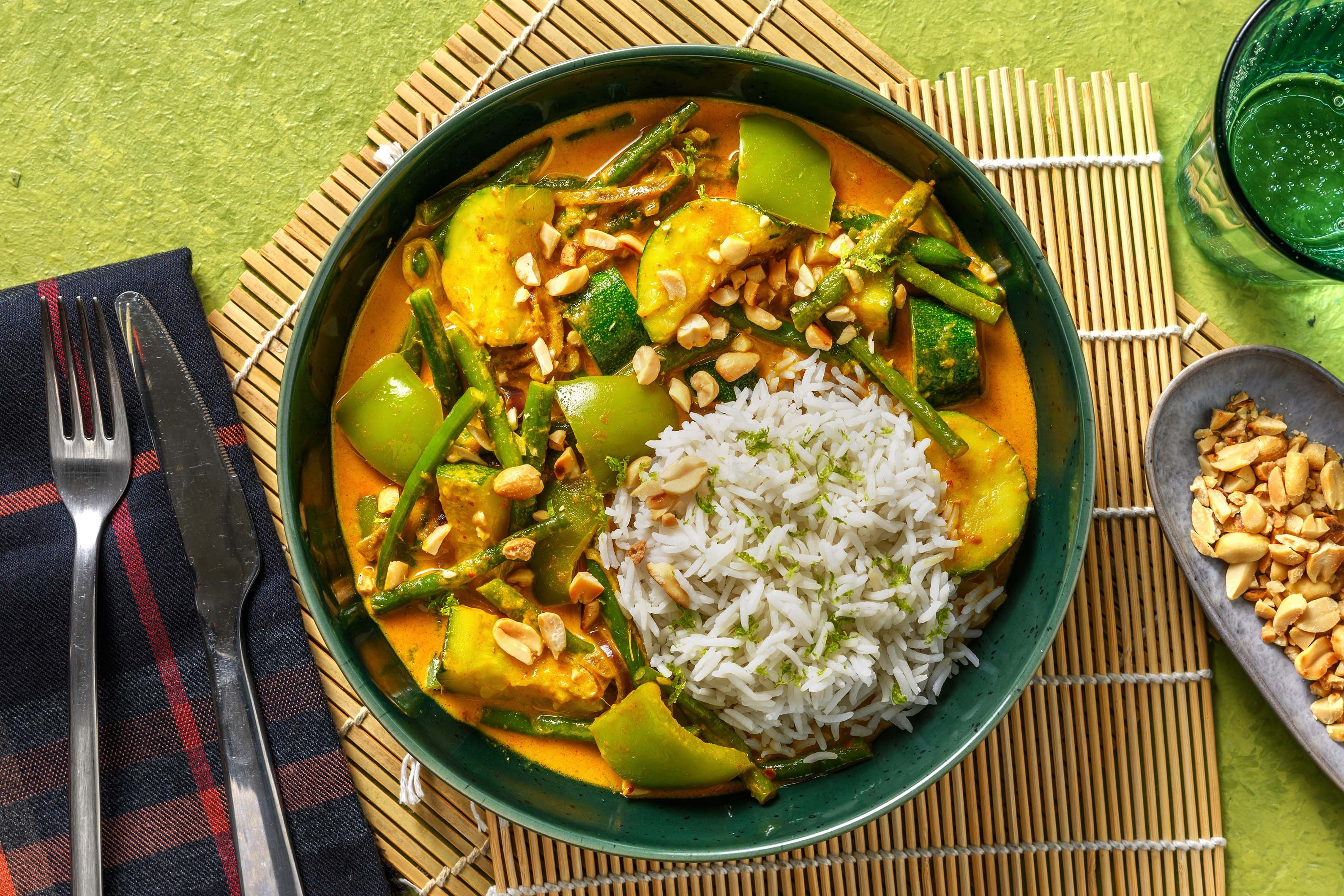 Fragrant Thai Style Veggie Curry