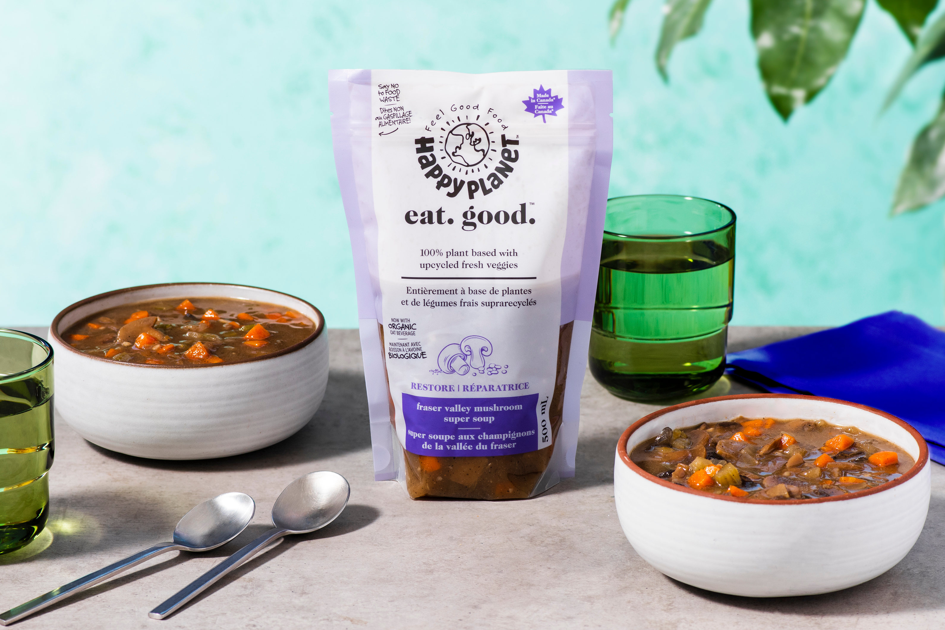 Happy Planet Fraser Valley Mushroom Soup
