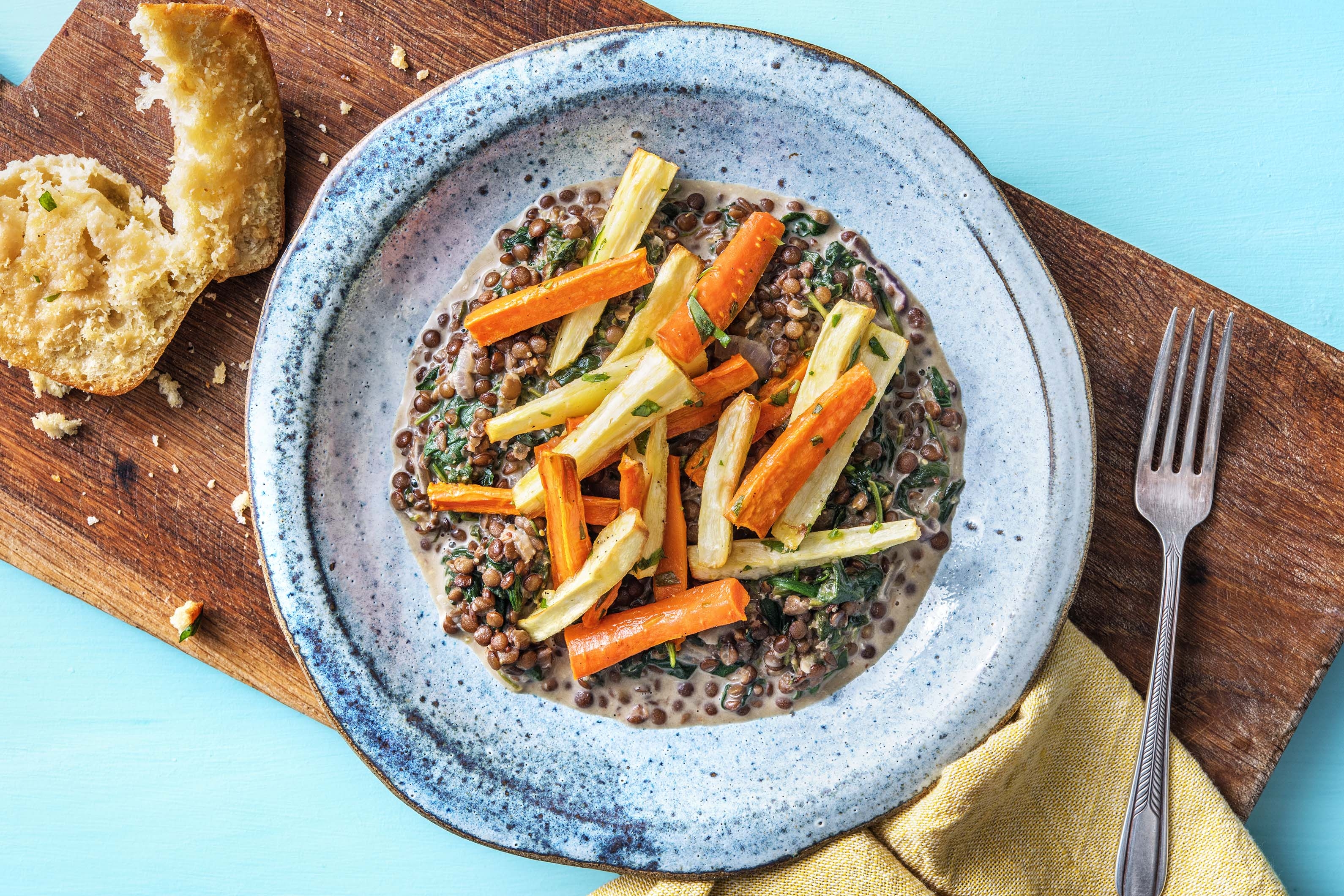 French Style Lentils (v)