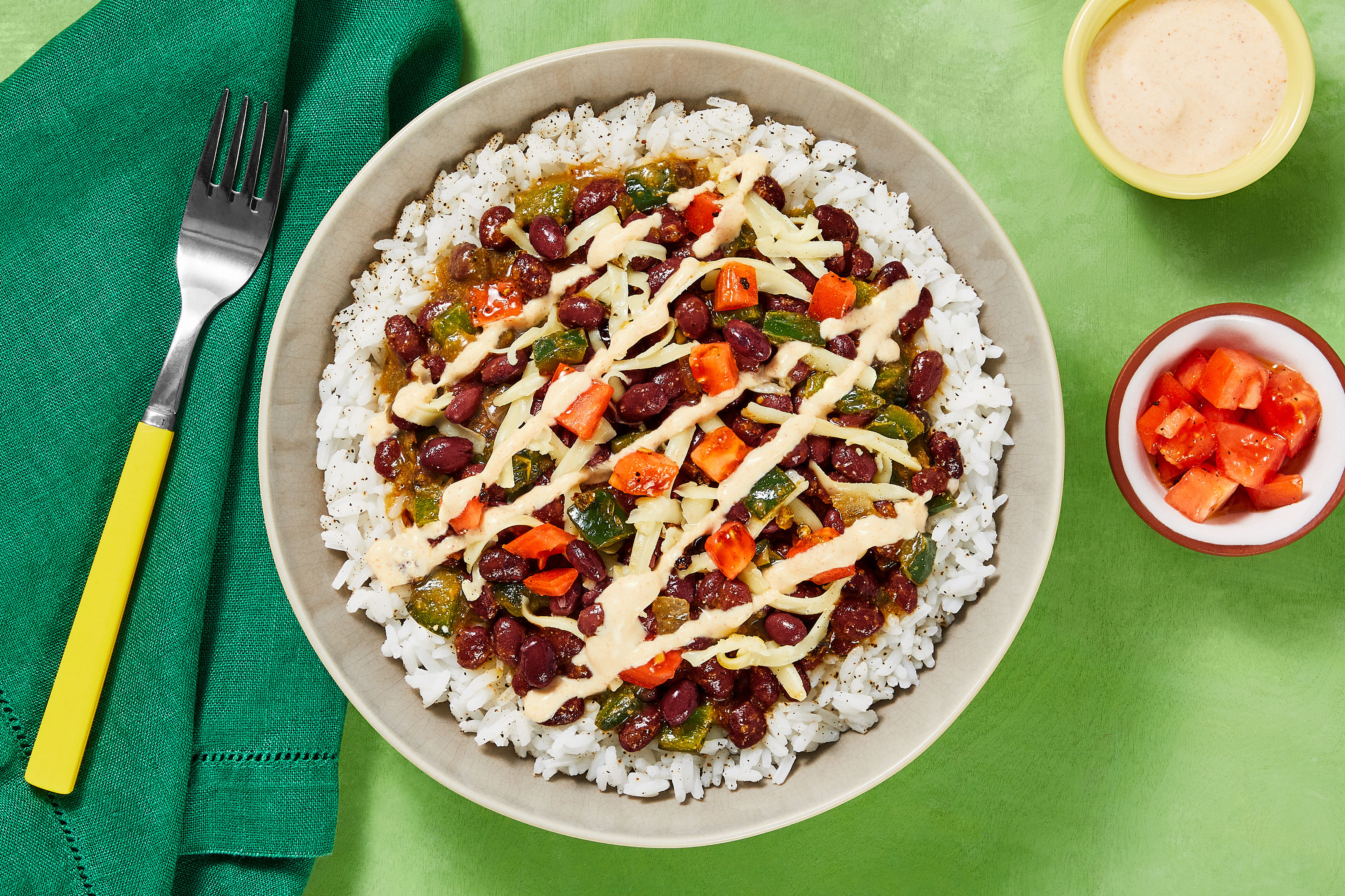 Frijoles Fresca Bowls