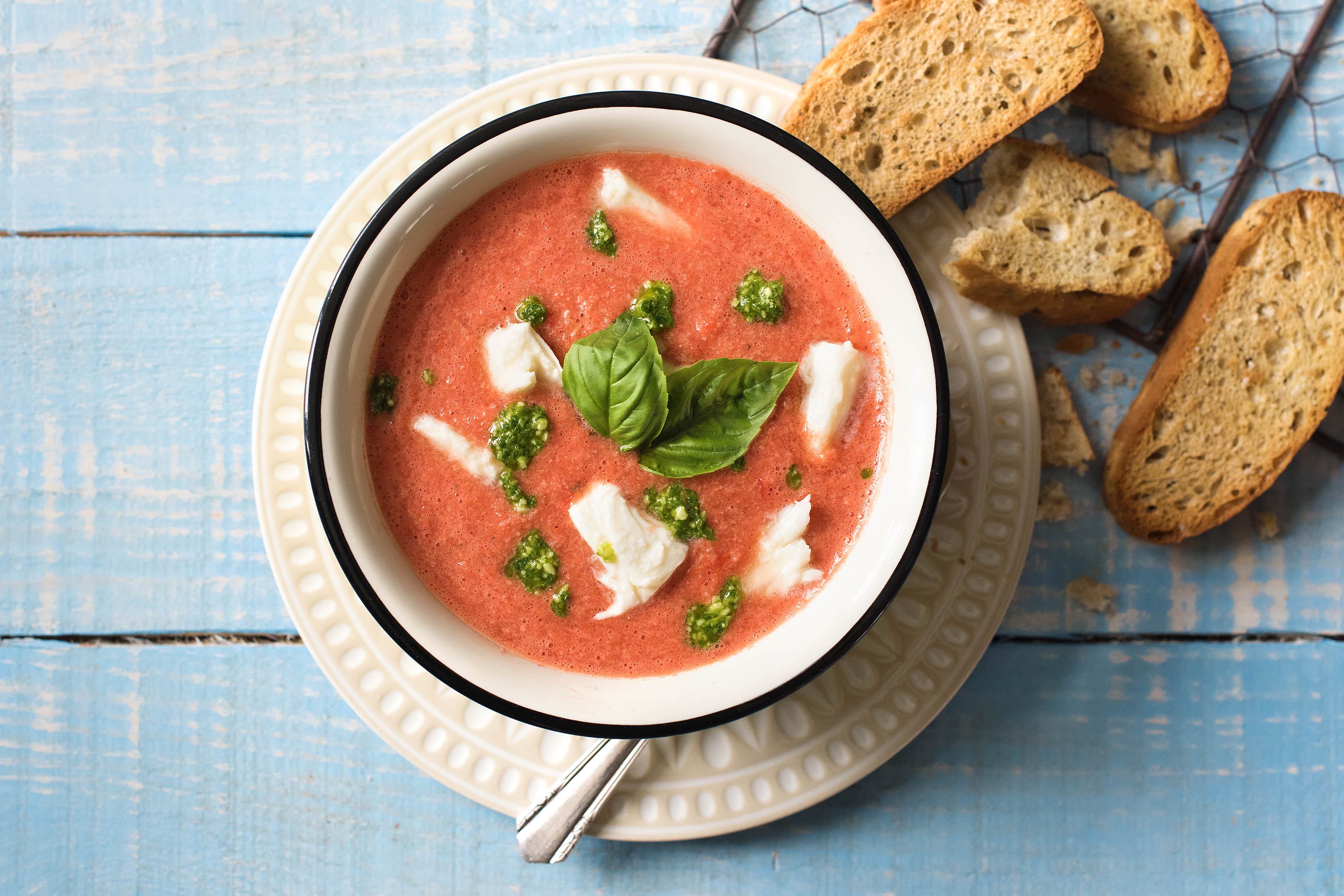 Frisch, frischer - Melonen-Gazpacho