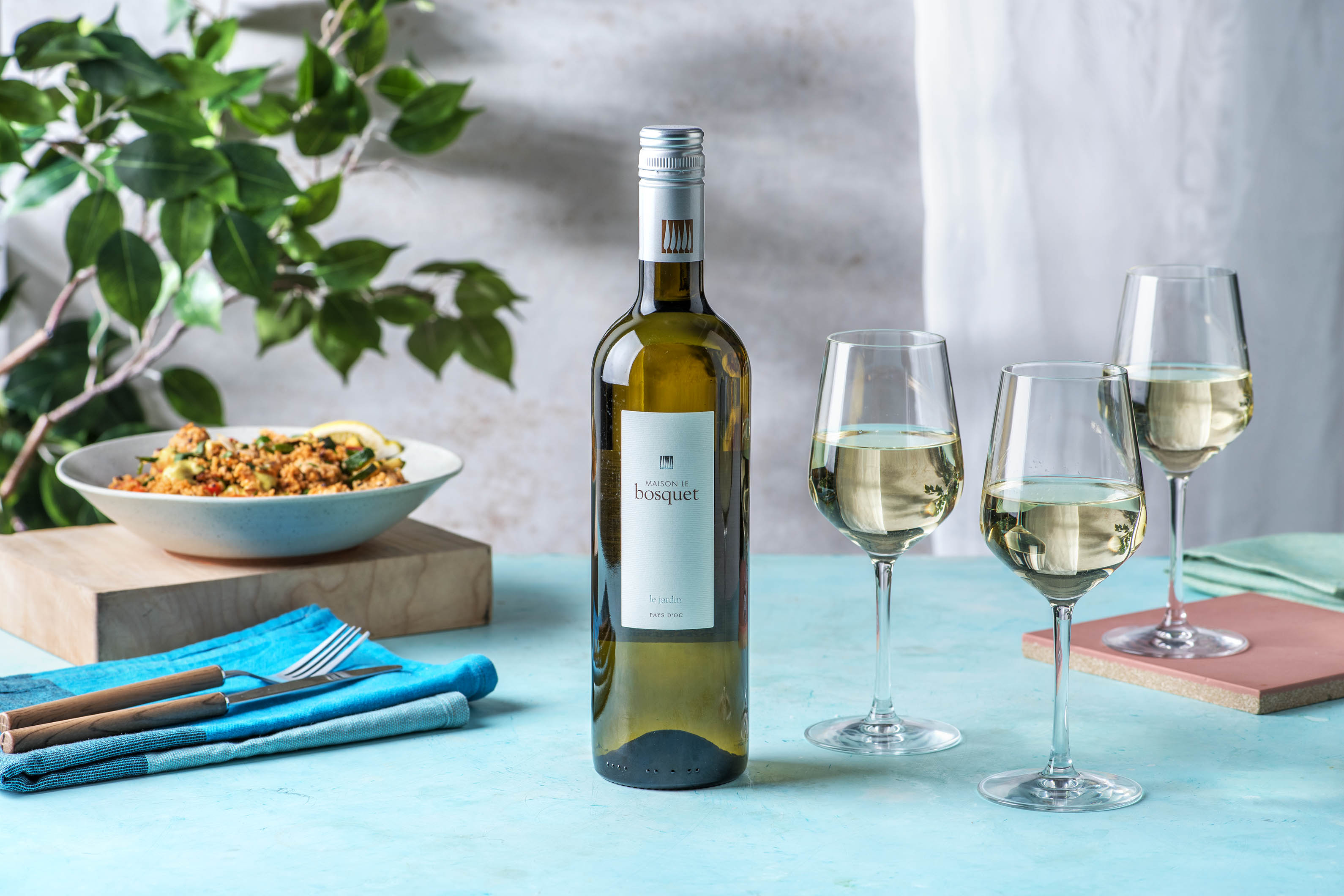 Vin blanc frais - France