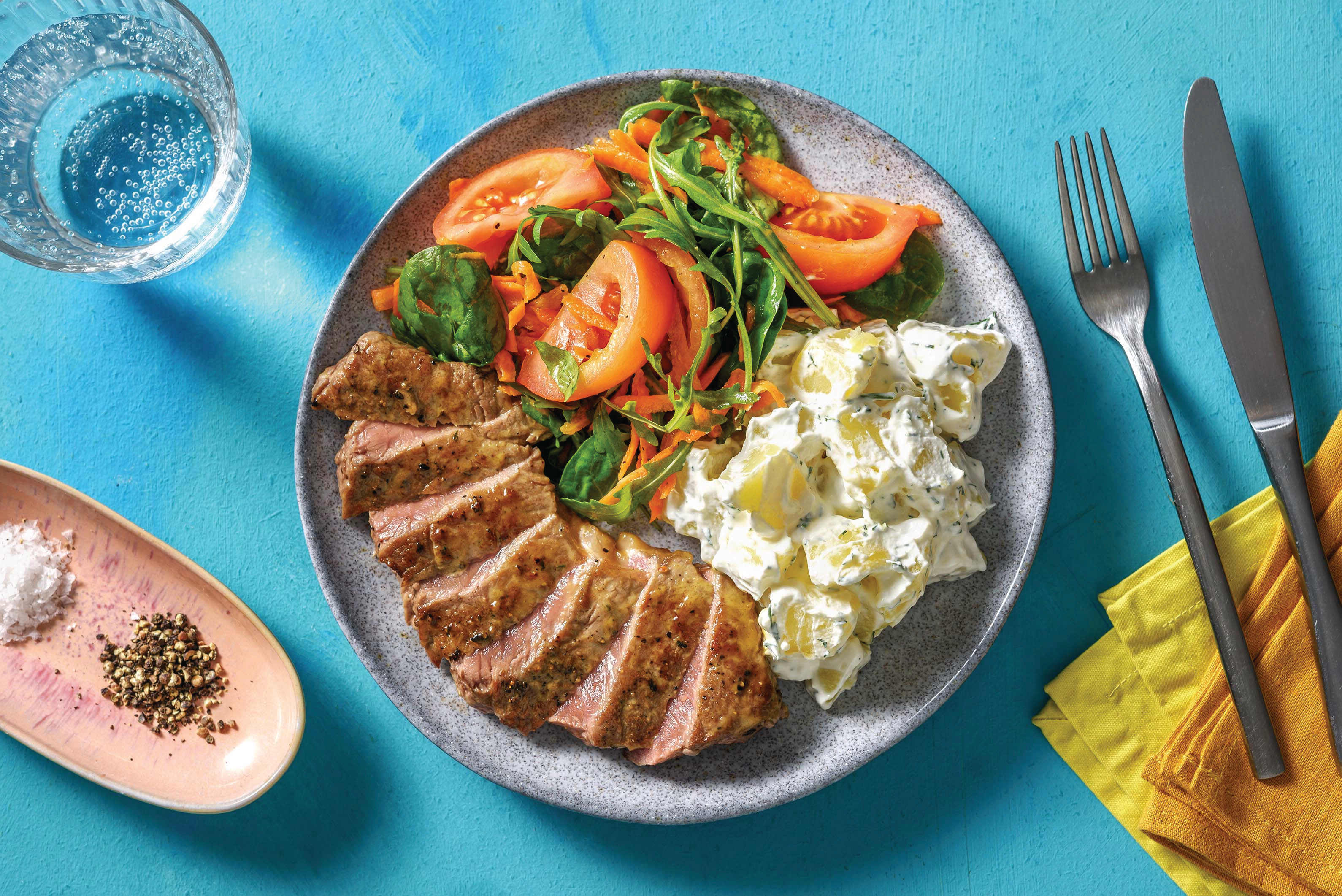 Honey Mustard Rump Steak