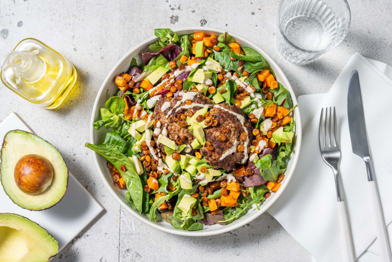 Carb Smart Tropical Beef Patties