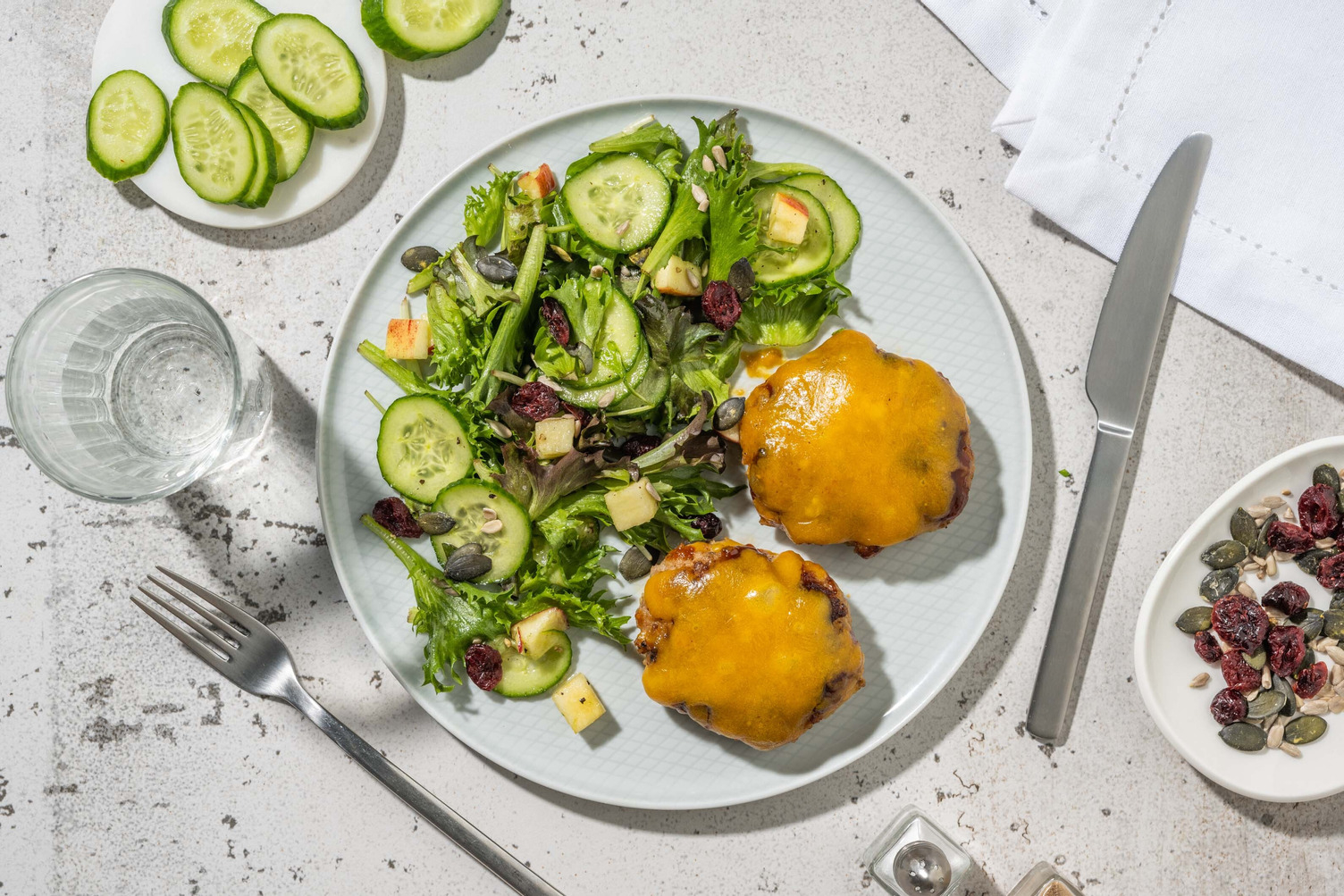 Smart Cheddar Pork Patties