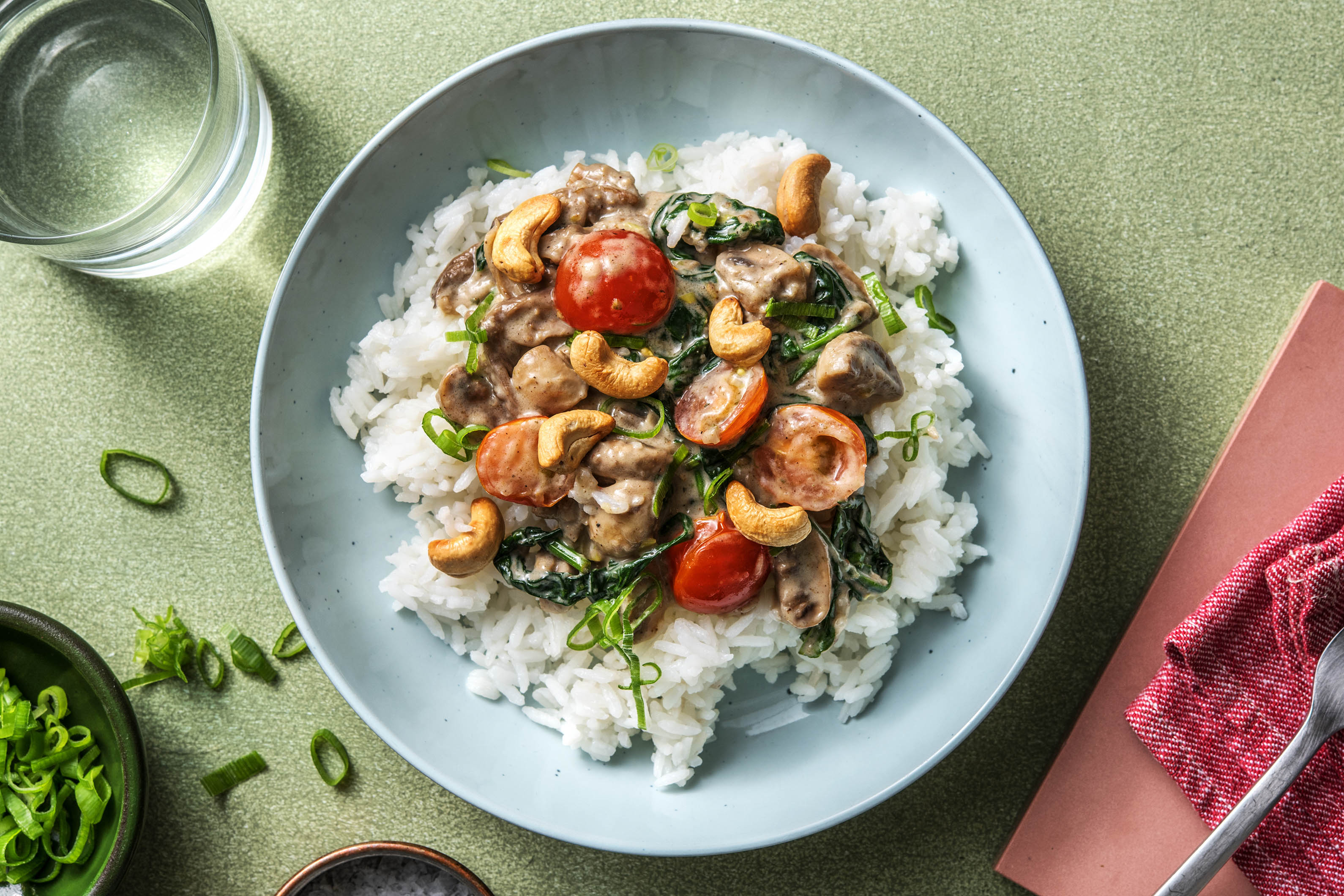 Garam Masala mit Kirschtomaten