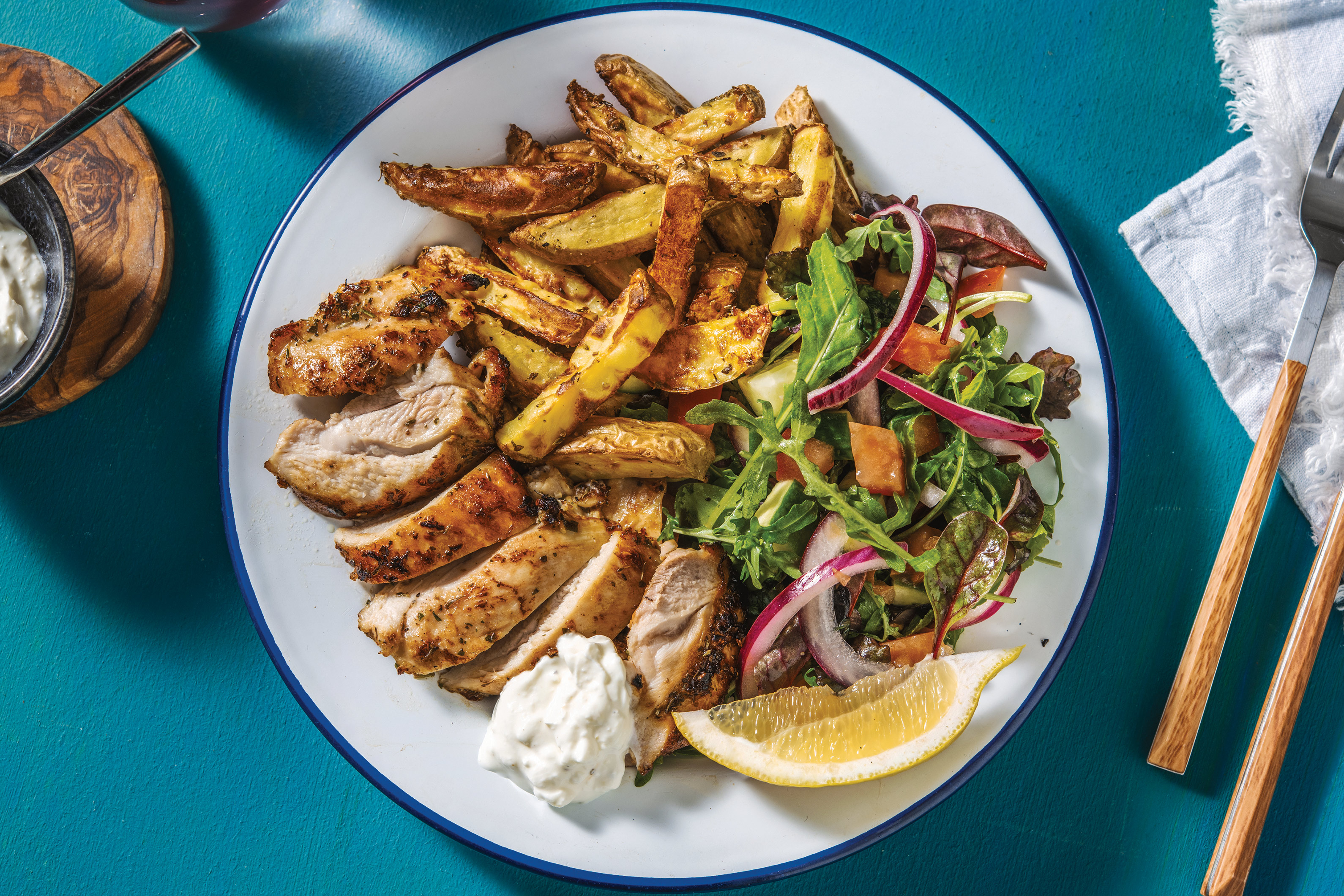 Garlic & Herb Charred Chicken