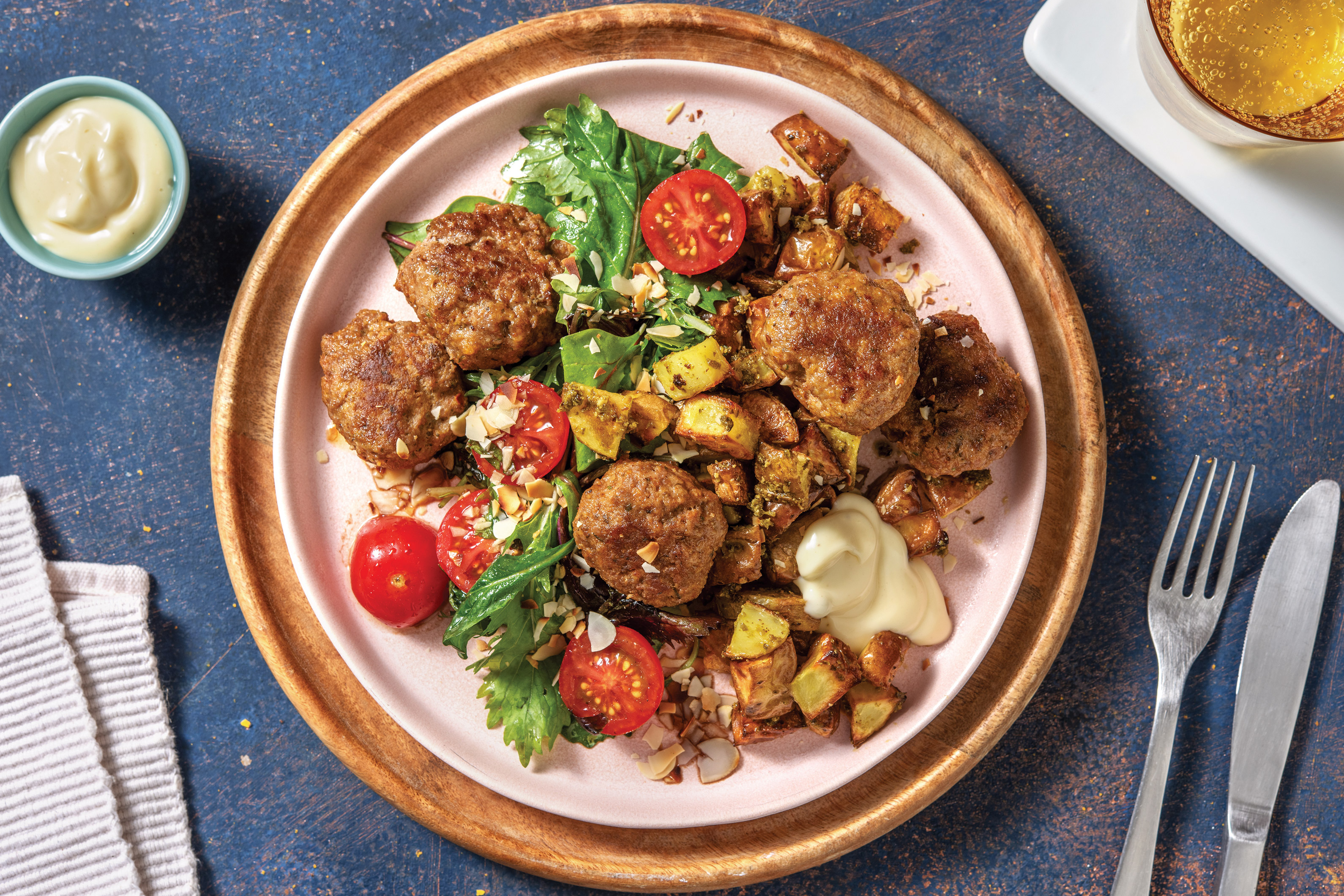 Garlic & Herb Parmesan Rissoles