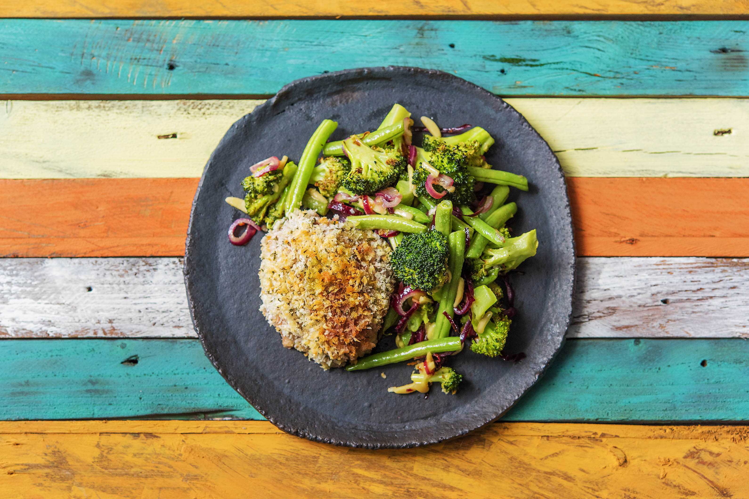 Garlic & Rosemary Crumbed Lamb