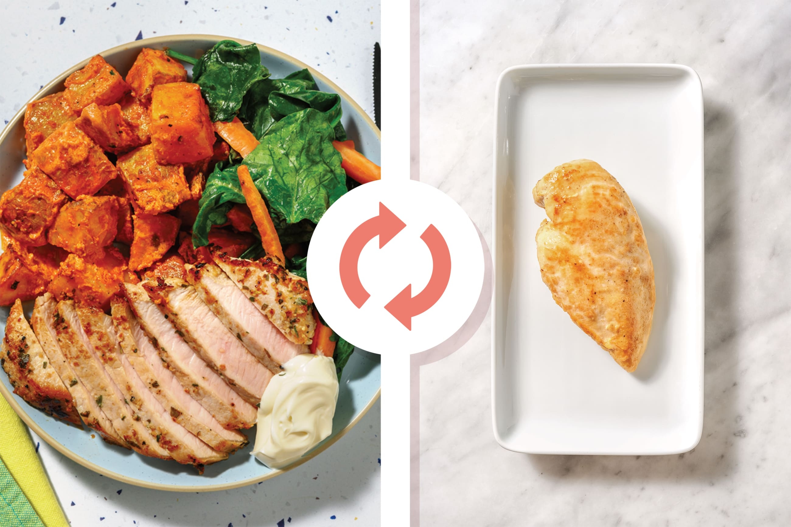 Easy Garlicky Herb Chicken