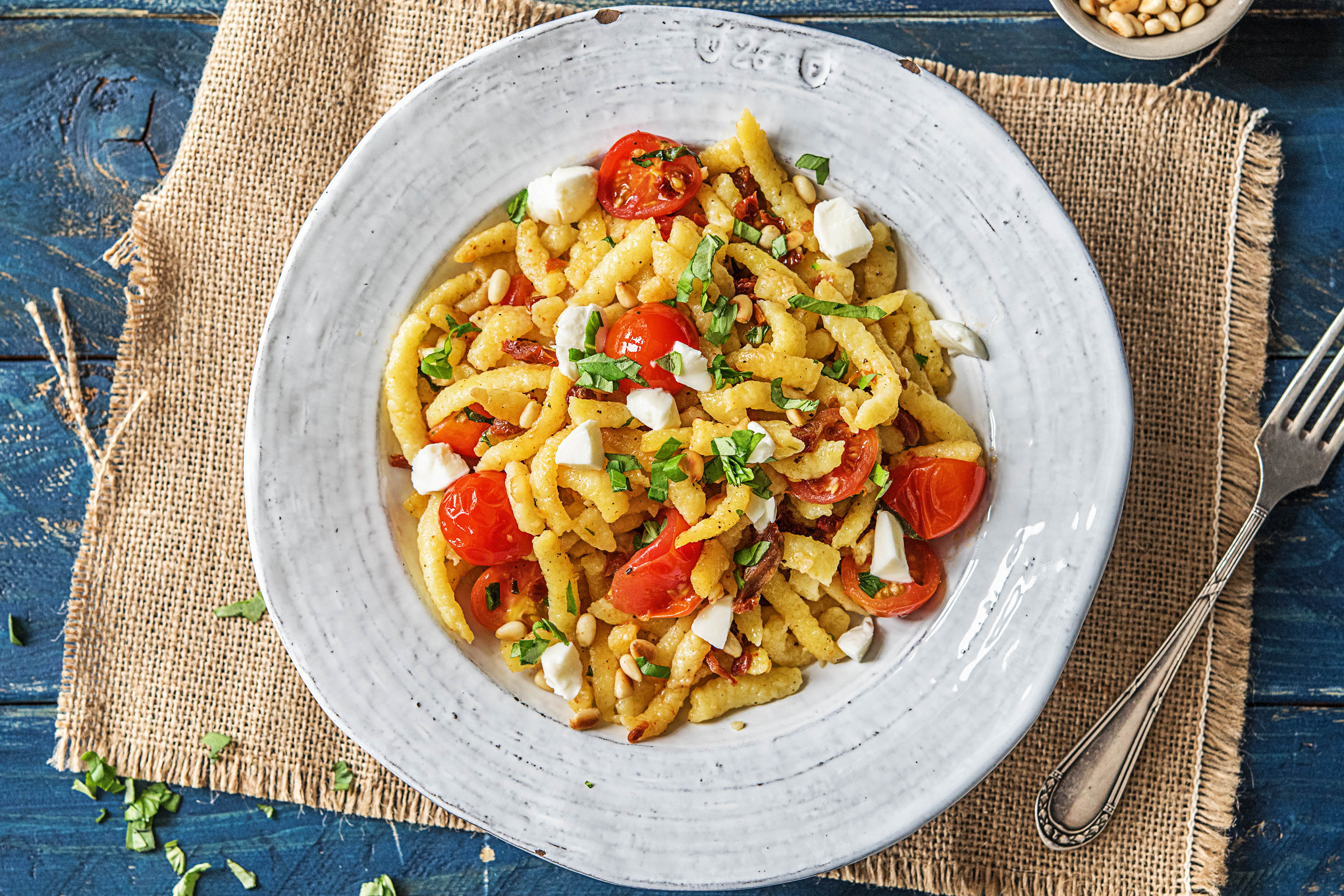 Gebratene Käsespätzle