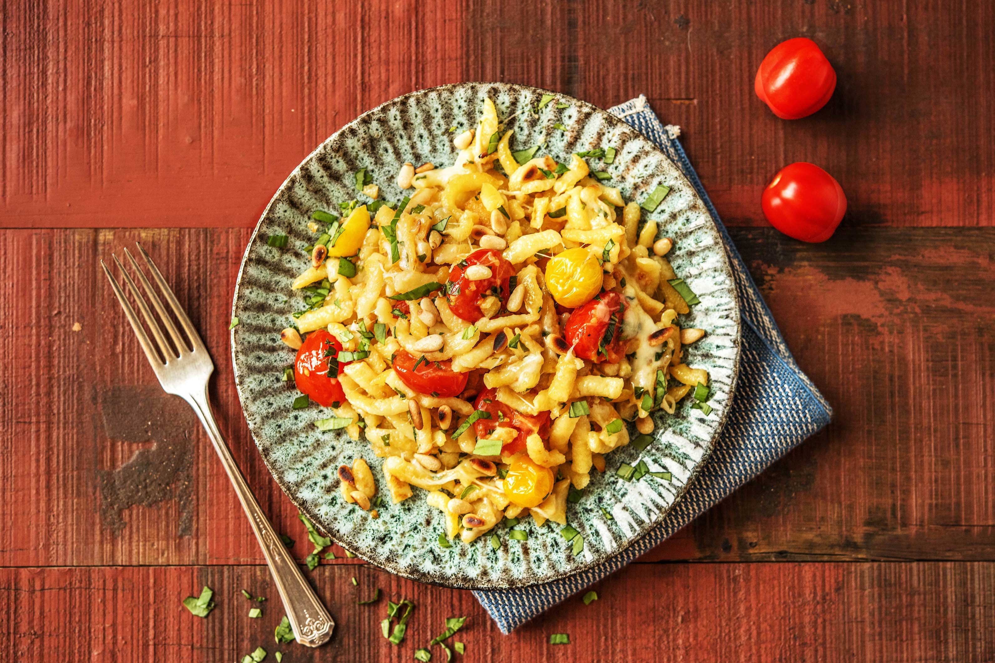 Gebratene Käsespätzli all‘italiana