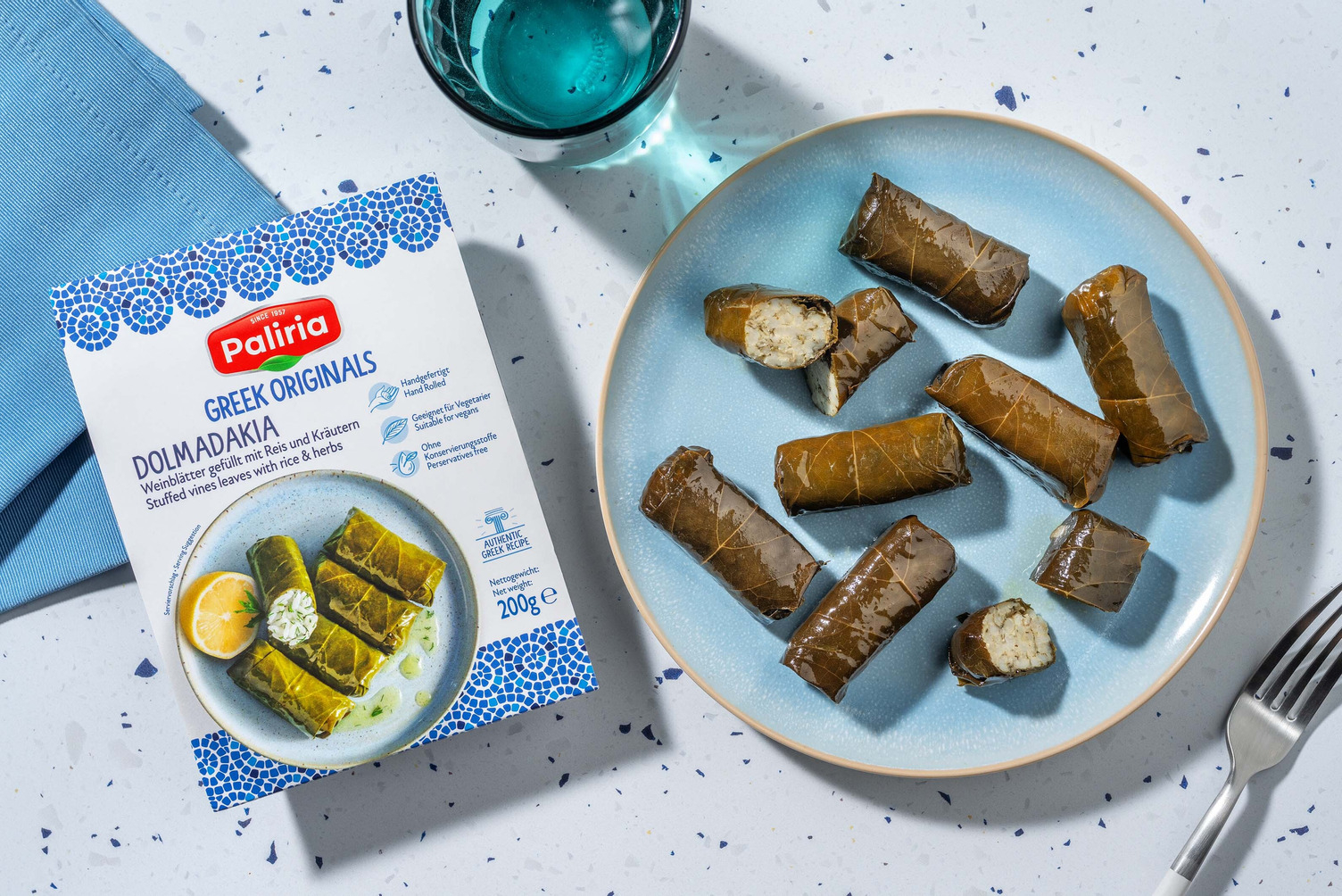 Gefüllte Weinblätter