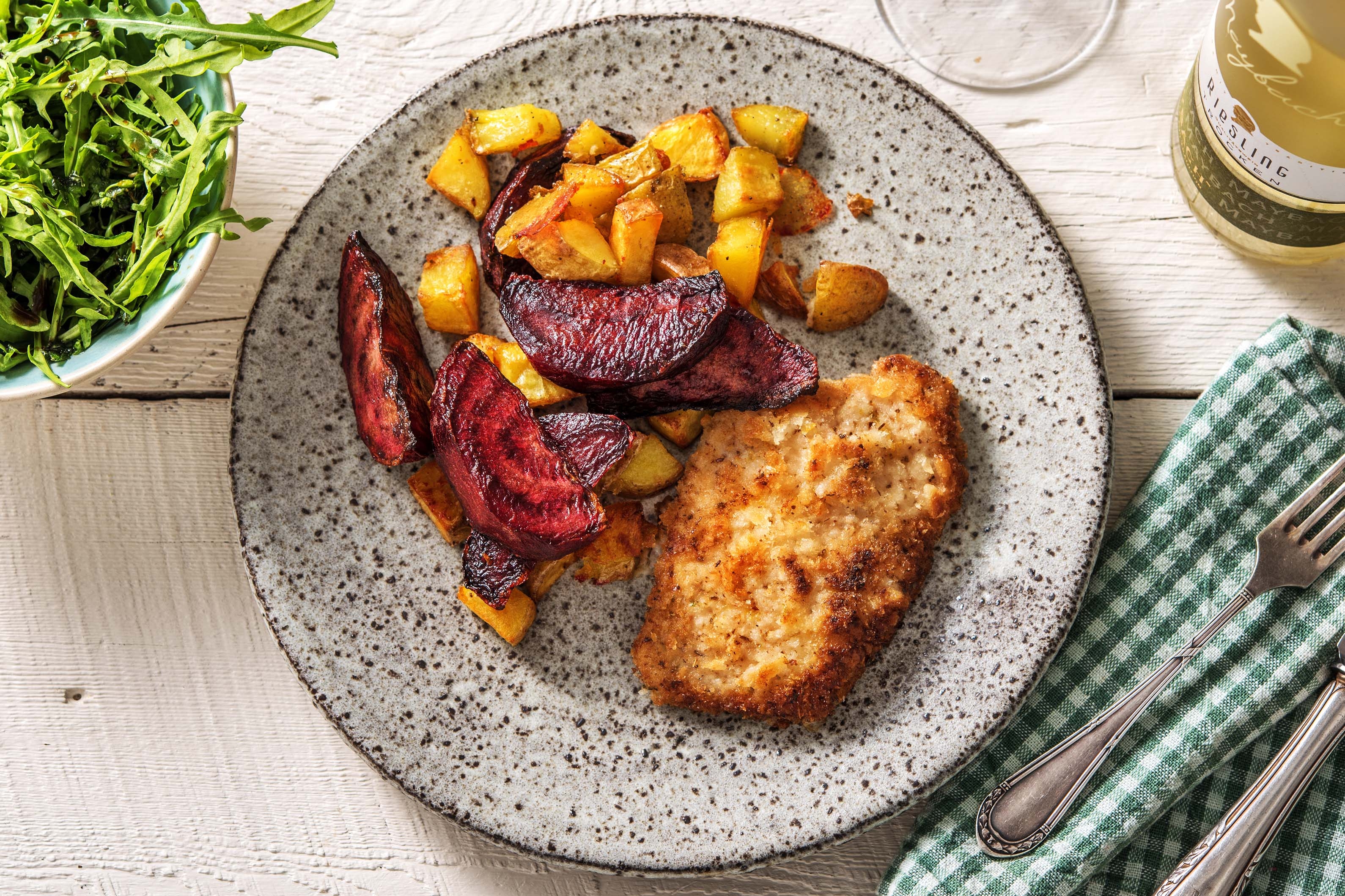 German Inspired Pork Schnitzel