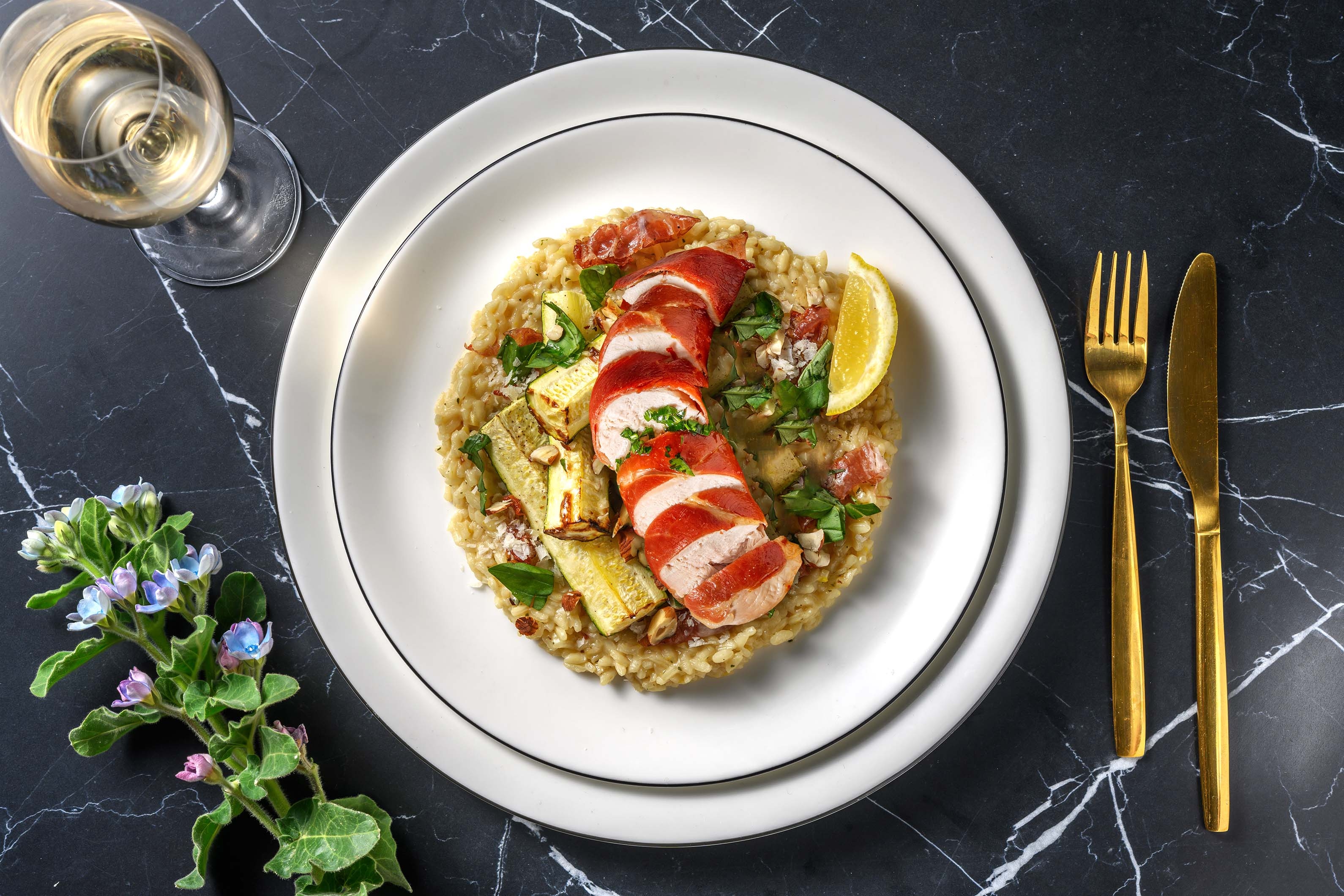 Kipfilet in coppa di Parma