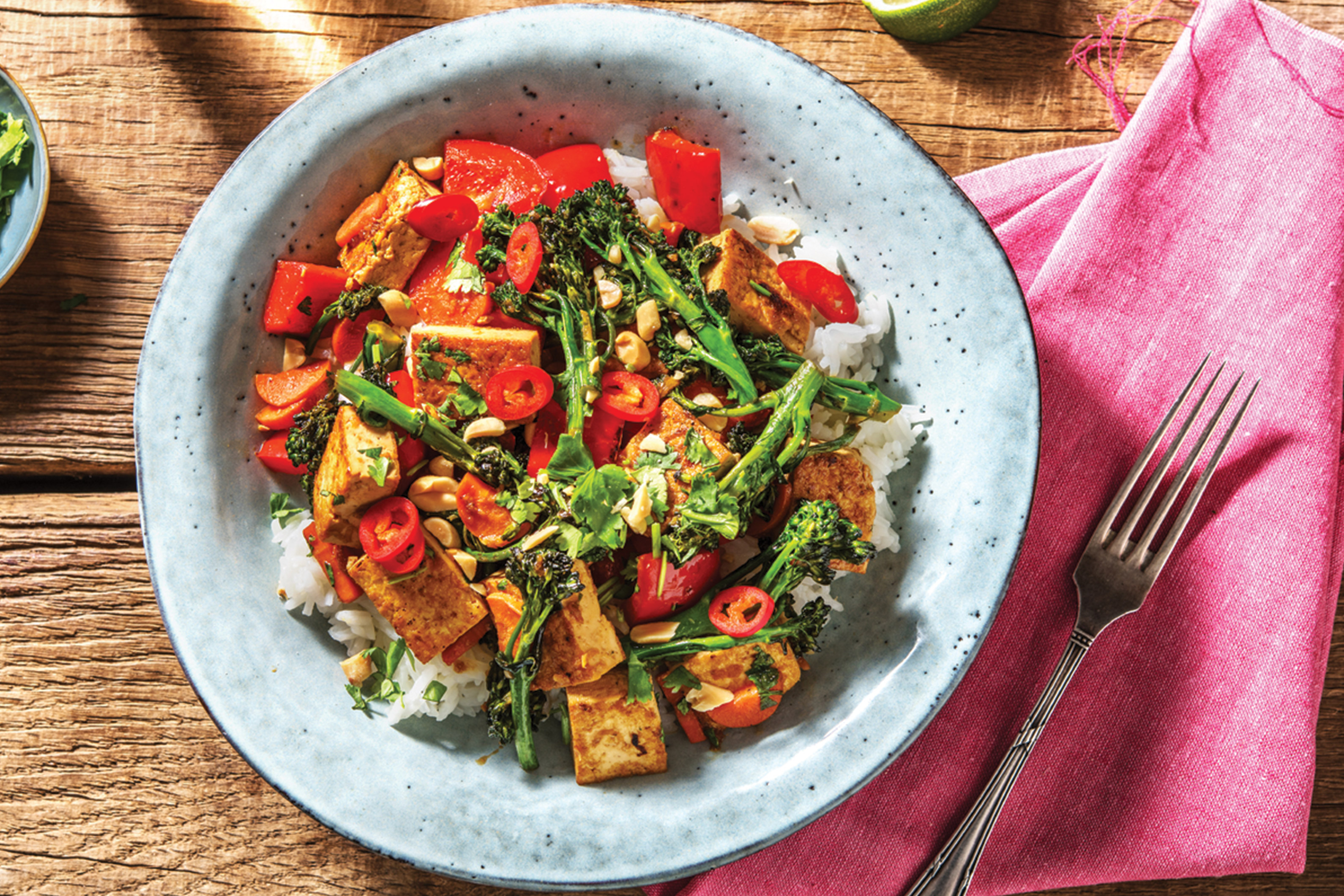 Ginger-Garlic Tofu Stir-Fry