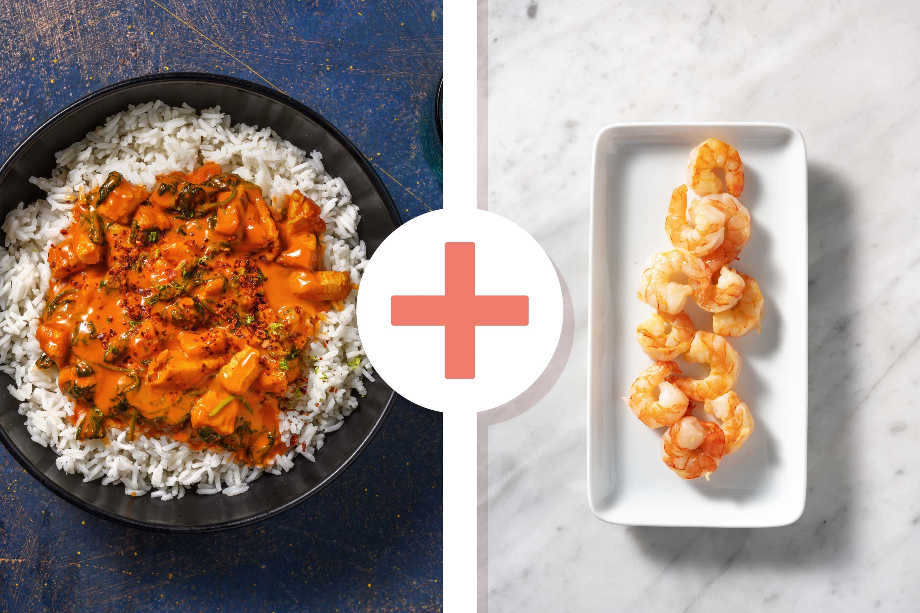 Ginger, Lime and Garlic Chicken Stew with King Prawns