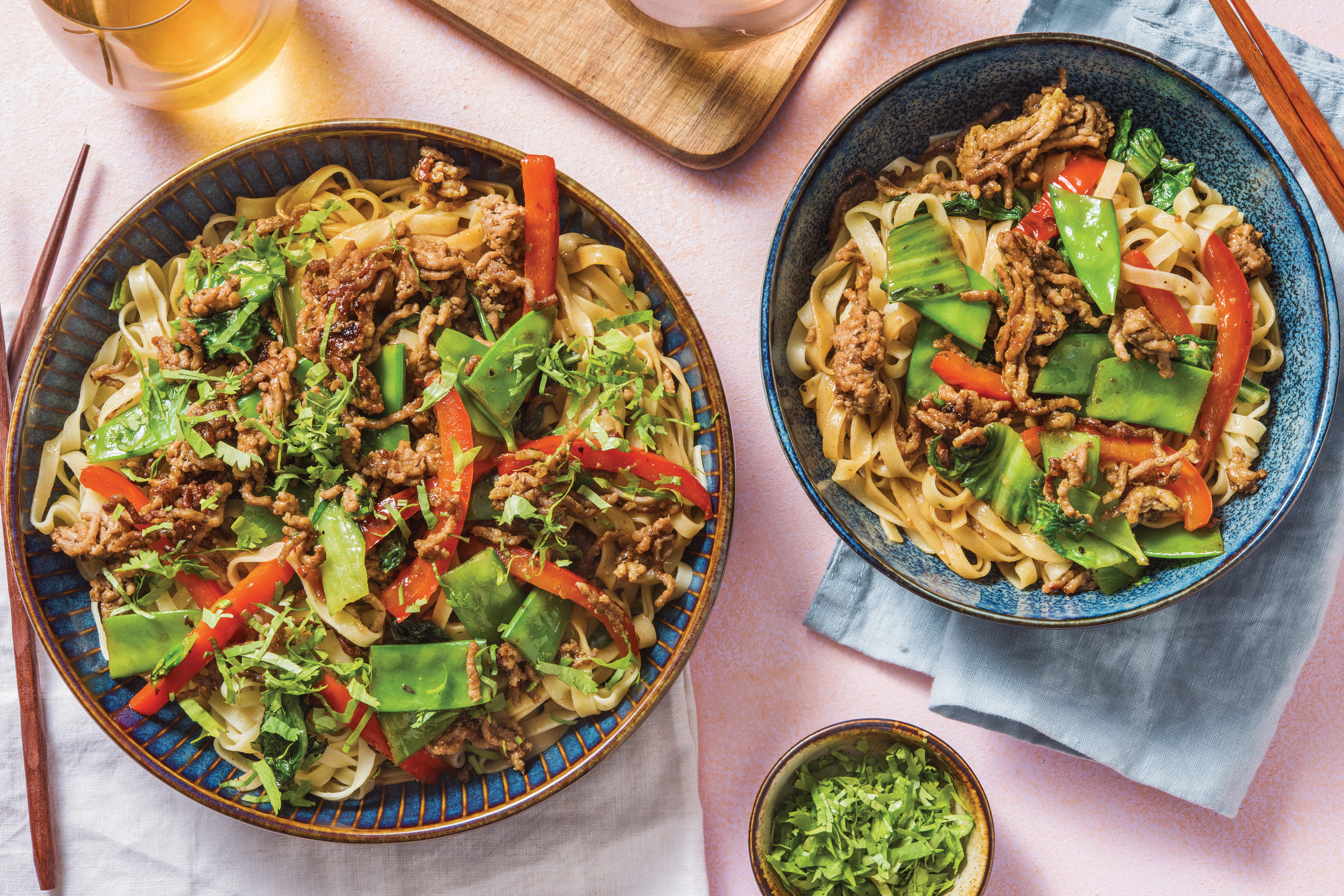 Sweet Soy Pork Noodles