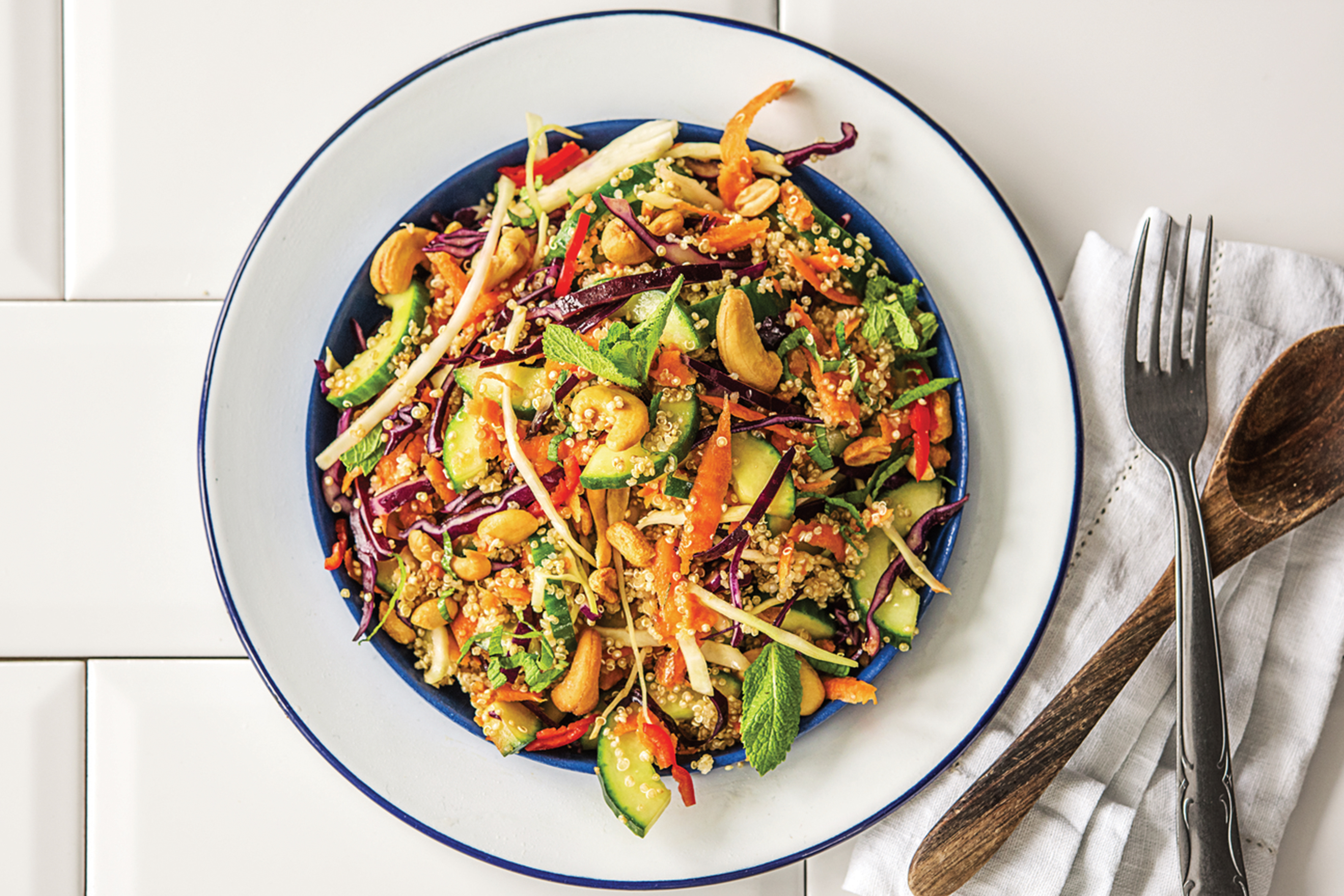 Crunchy Thai Quinoa Salad