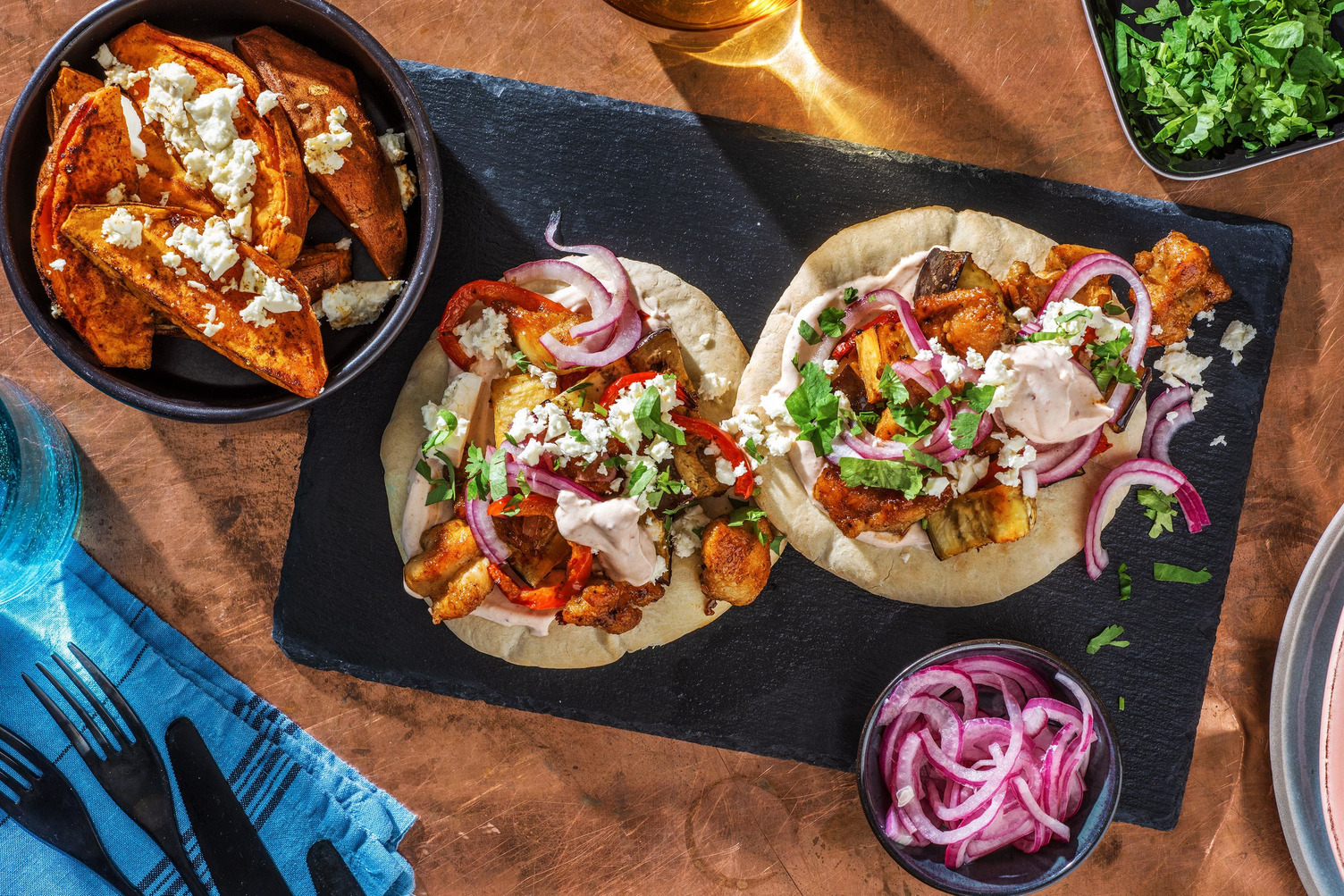 Honey Glazed Chicken Flatbread