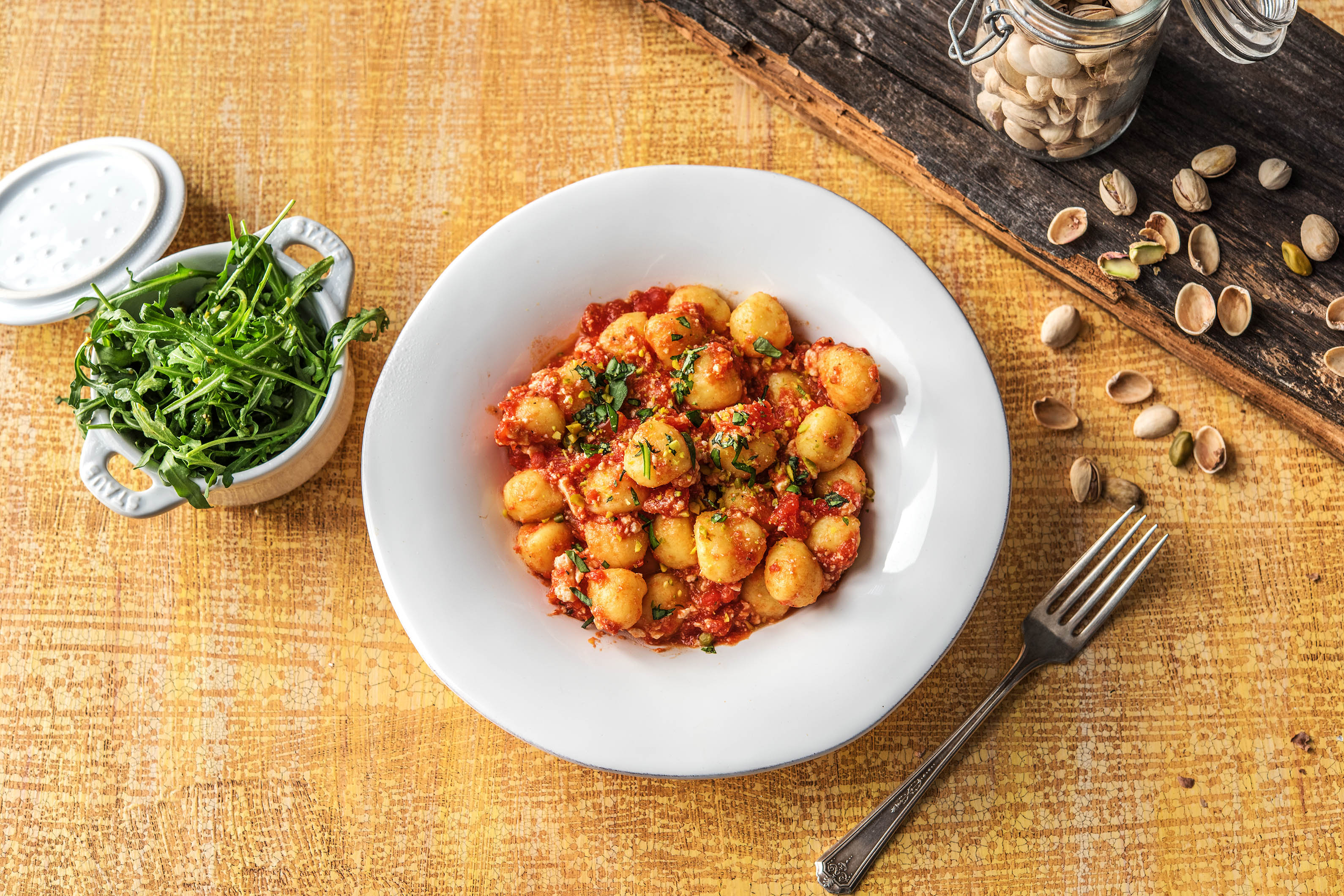 Gnocchi mit cremiger Ricotta-Tomatensoße