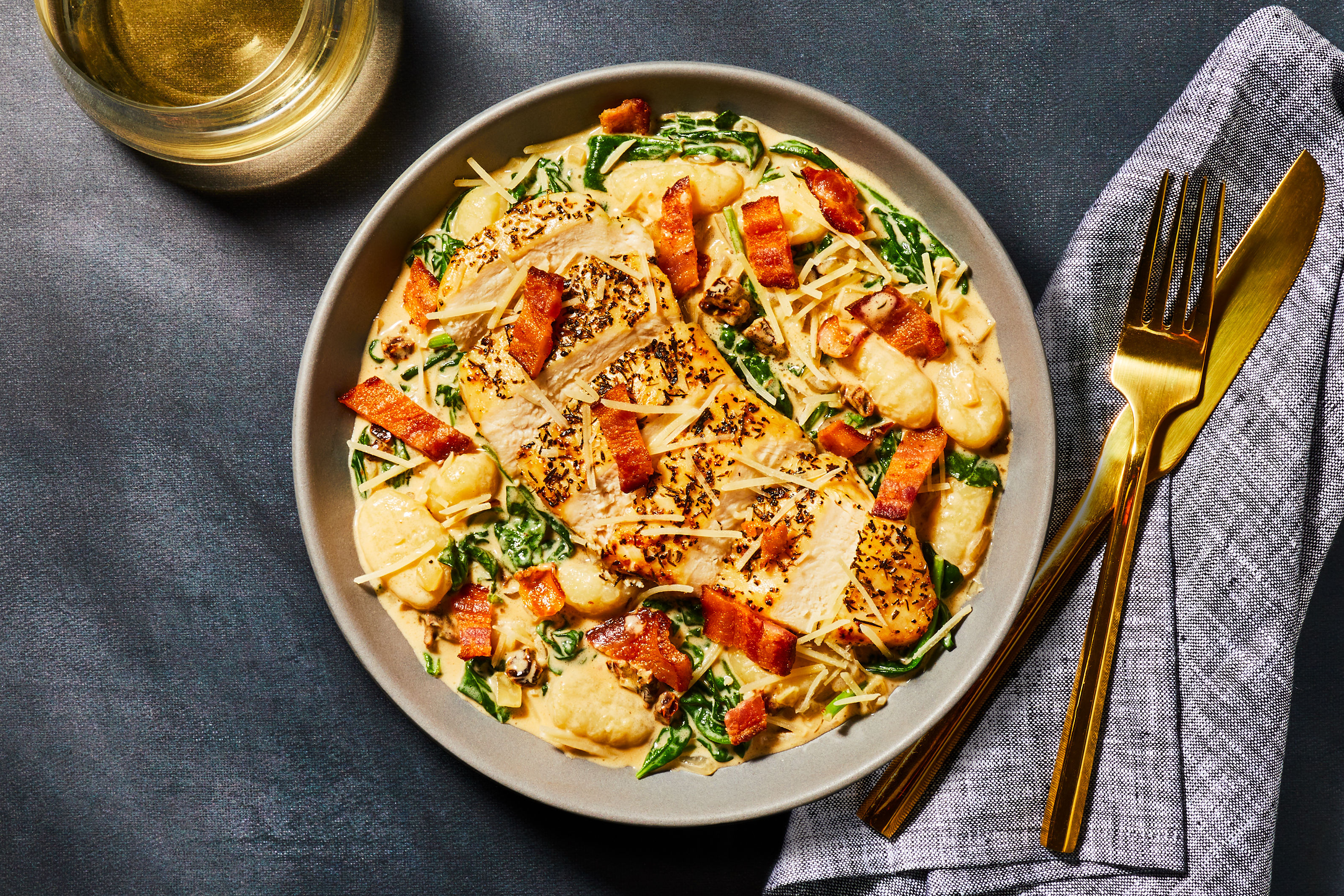 Gnocchi with Chicken & Bacon