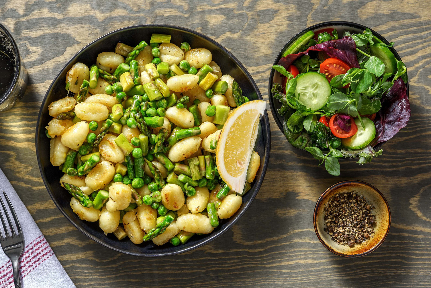 Spring Gnocchi Cacio e Pepe