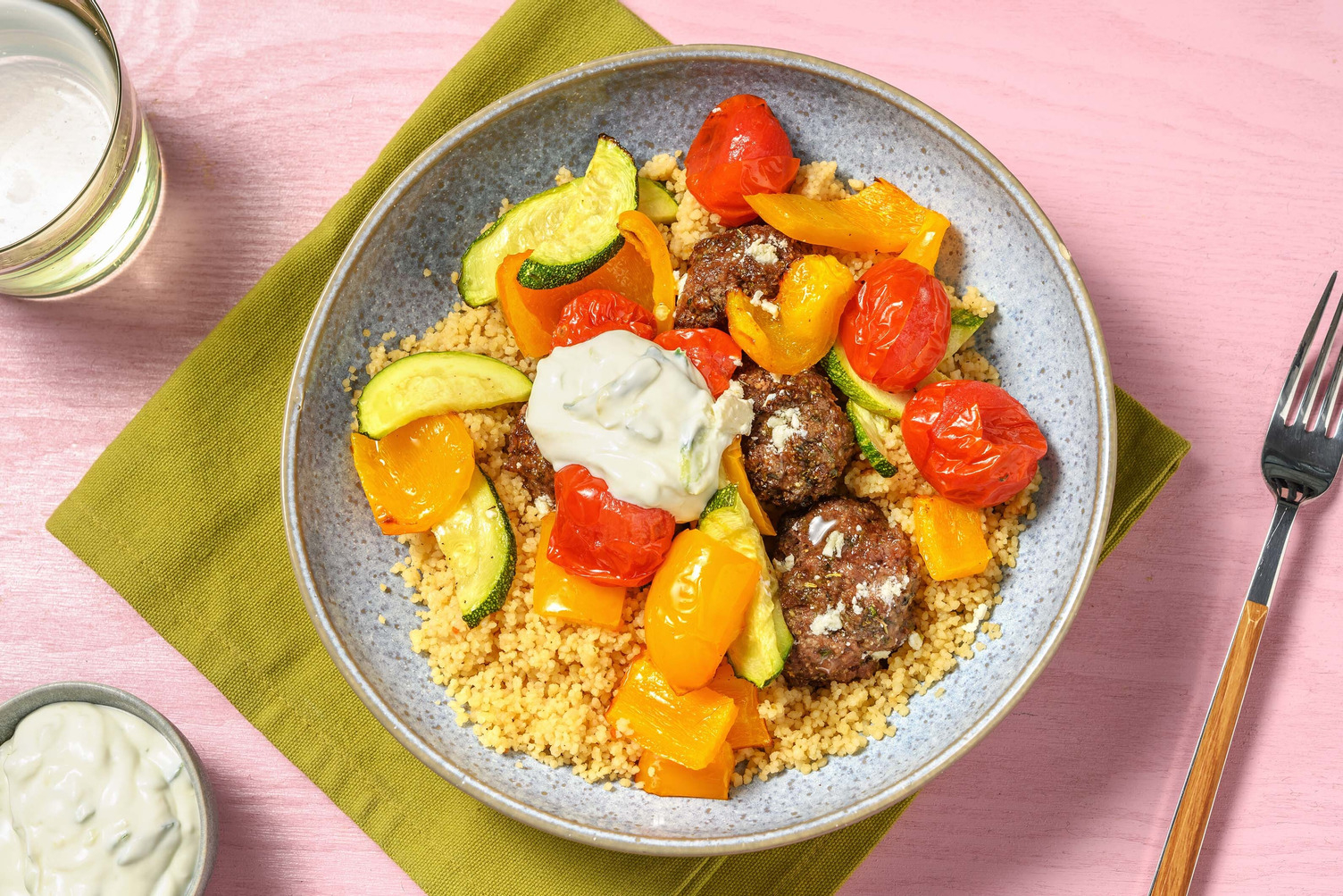Greek Beef and Feta Meatballs