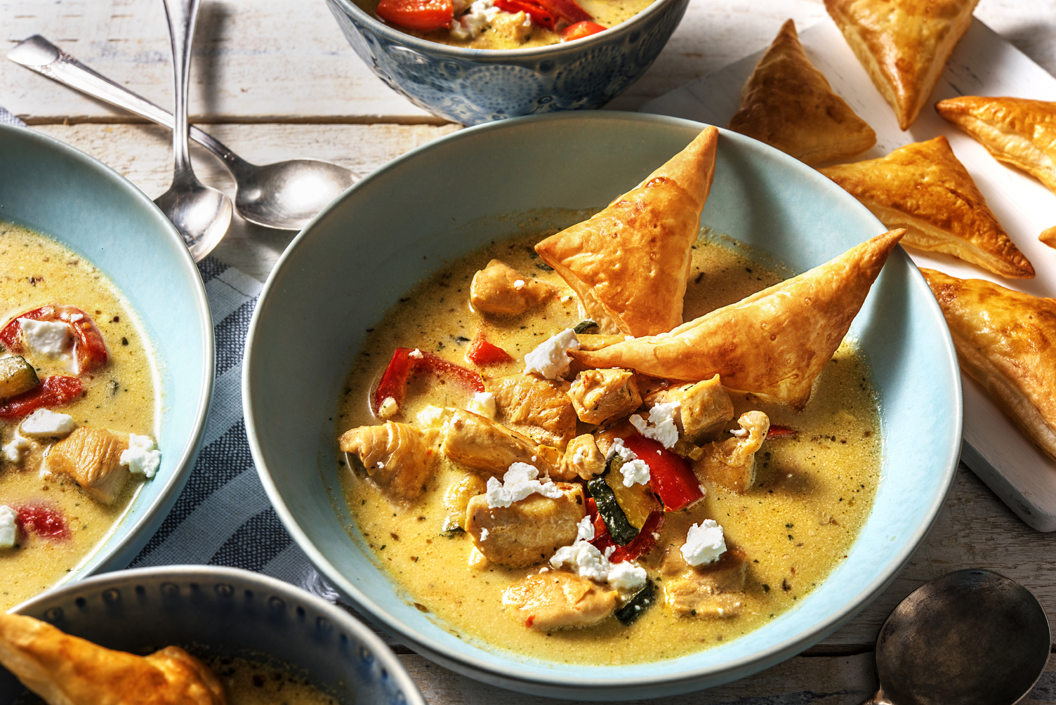 Pâté au poulet à la grecque